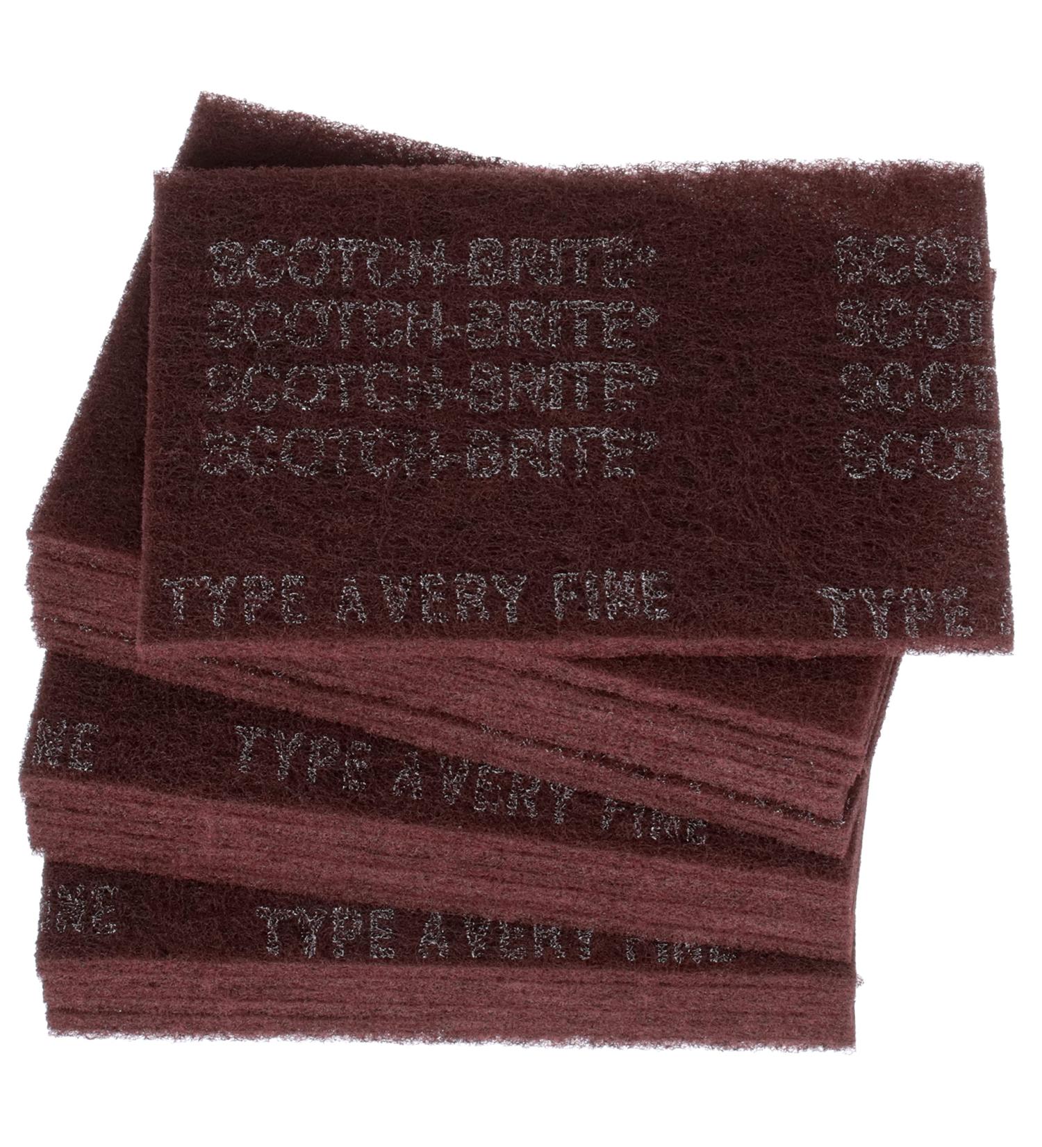 3M 07447 Scotch-Brite Maroon Hand Pad 20 Pack | General Purpose Scrubbing Pads - Buy Online on GoSupps.com