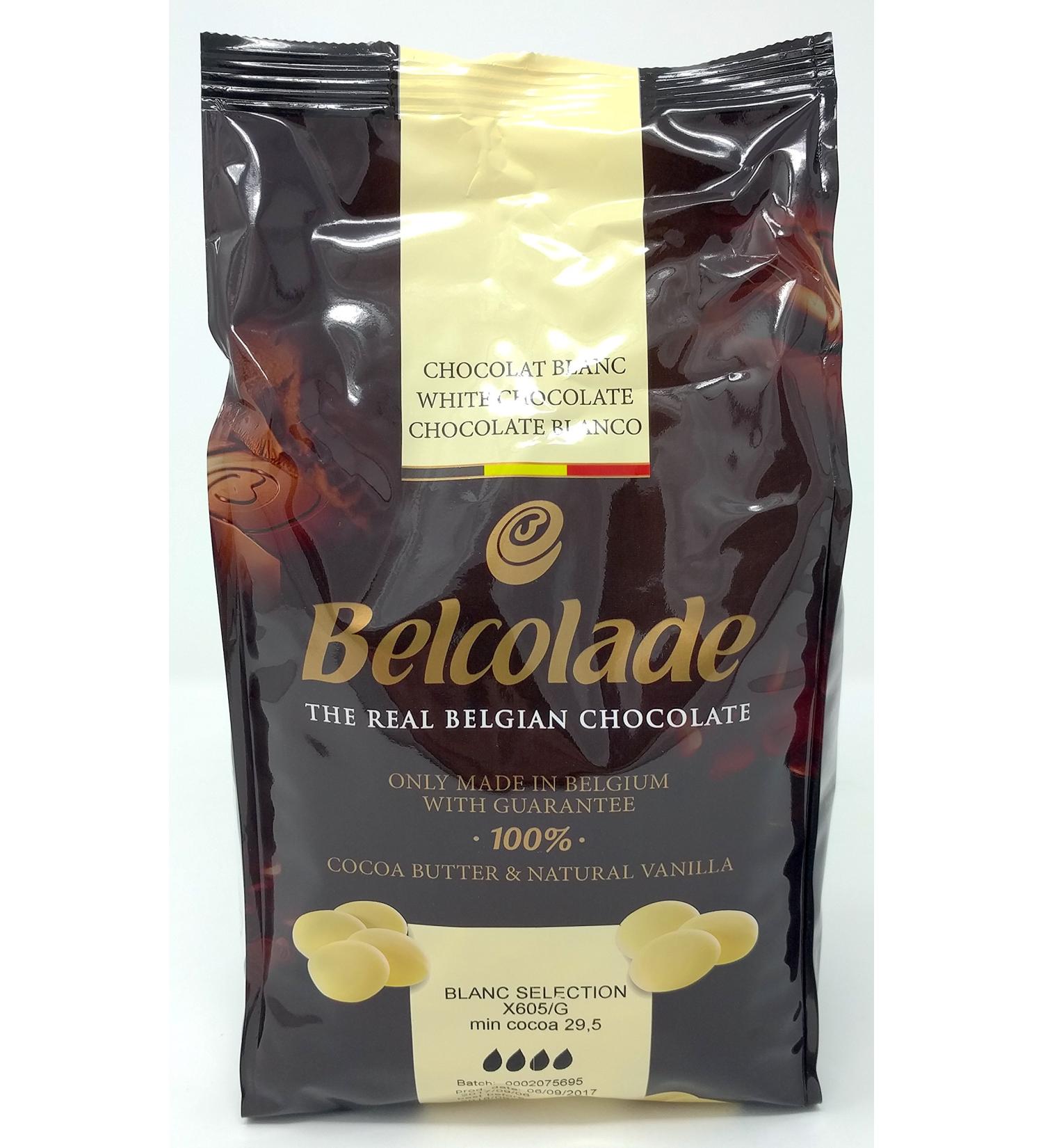 Belcolade Chocolat blanc - 1 kg - Buy Online on GoSupps.com