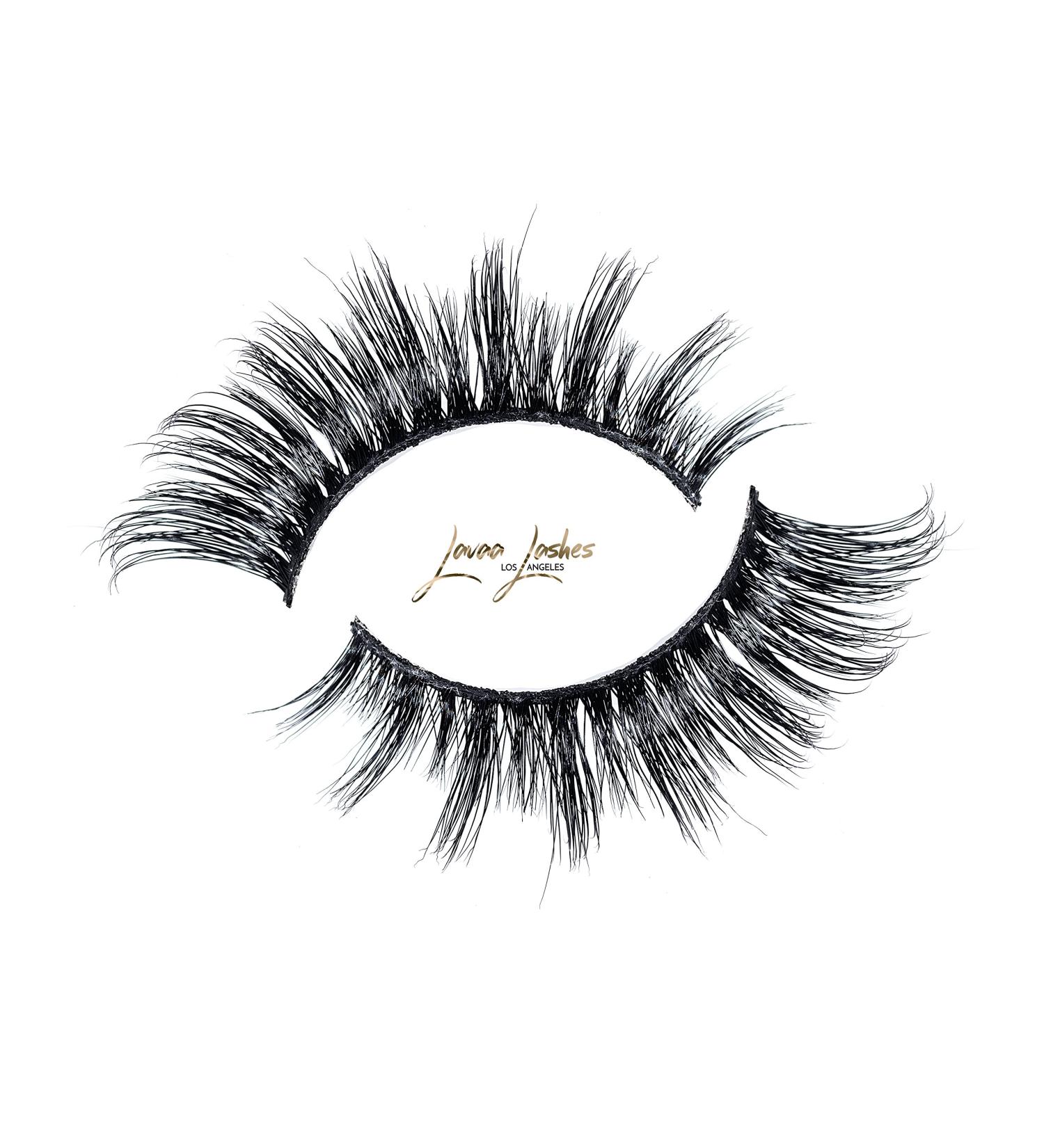 Lavaa Lashes Rebel 3D Mink False Eyelashes - Luxurious & Lightweight | 1 Pair - Buy Online on GoSupps.com