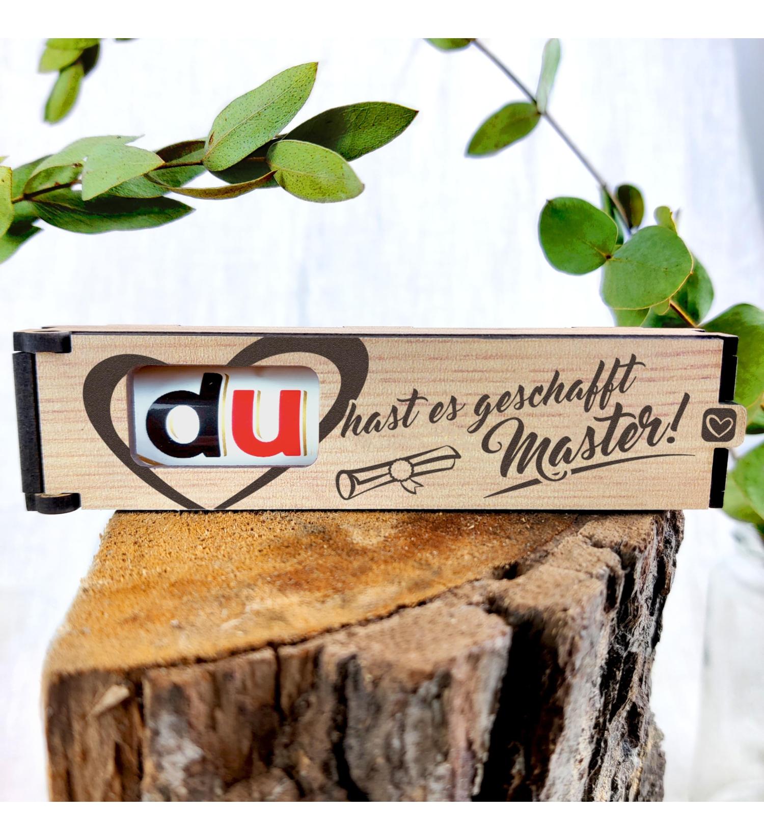 Master Gift Chocolate Bar Gift Box - Duplo You Did It! | Perfect Gifts for Master's Degree & Graduation - Buy Online on GoSupps.com