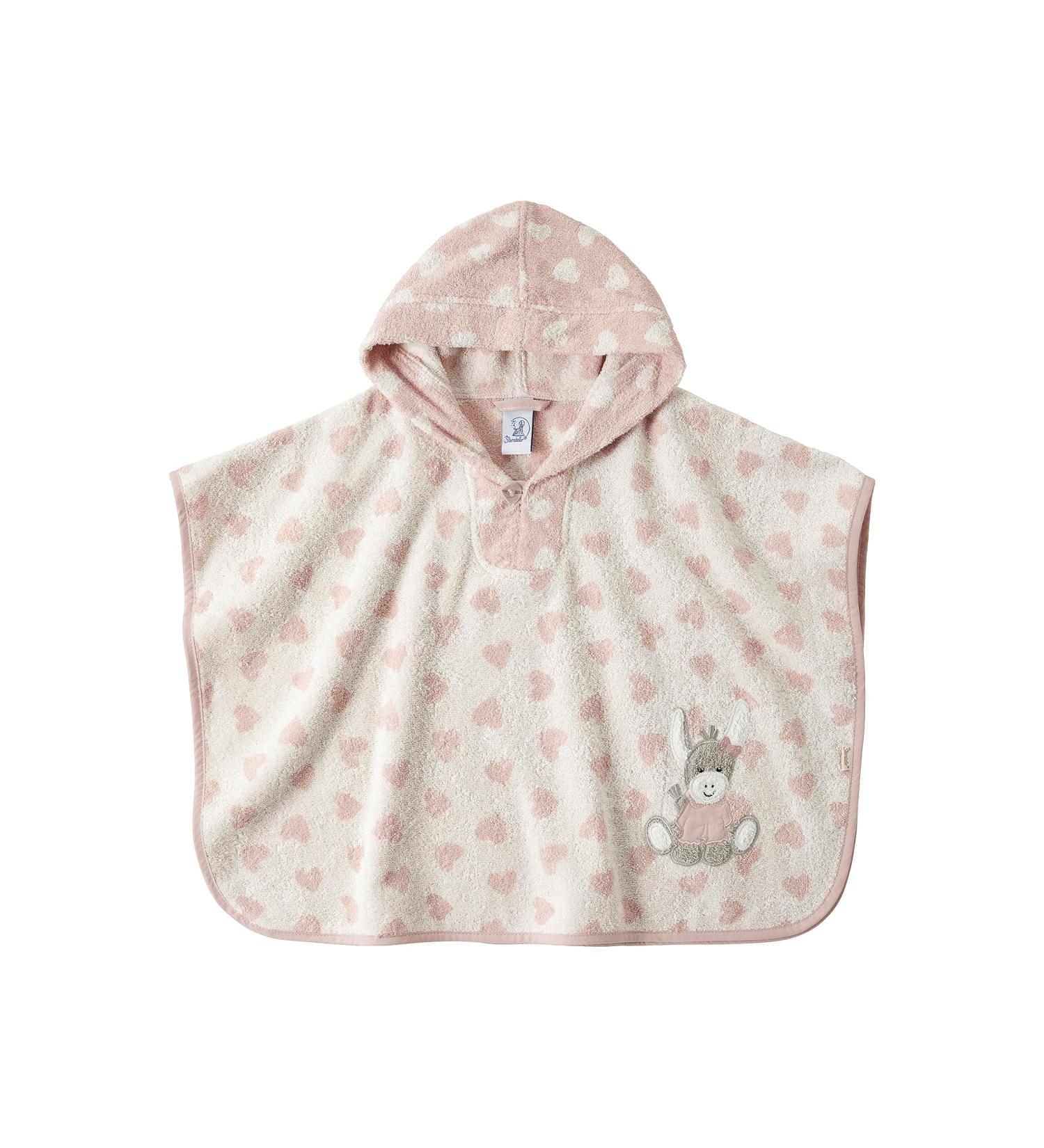 Buy Sterntaler Bath Poncho Donkey Emmi Girl - Flora Rose Terry Cloth | International Shipping Available - Buy Online on GoSupps.com