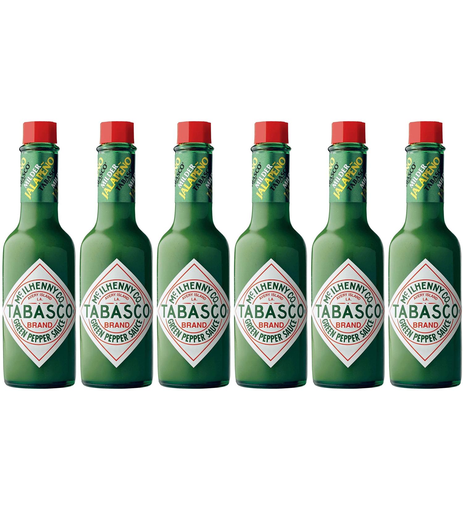 Tabasco Mild Green Pepper 57ml - Pack of 6 - Buy Online on GoSupps.com