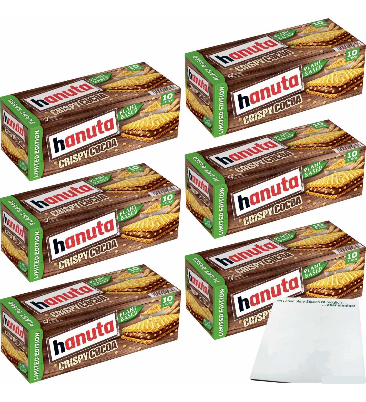usy Pack of 6 220g packs for hanuta crispy coconut and usy block plants - Buy Online on GoSupps.com