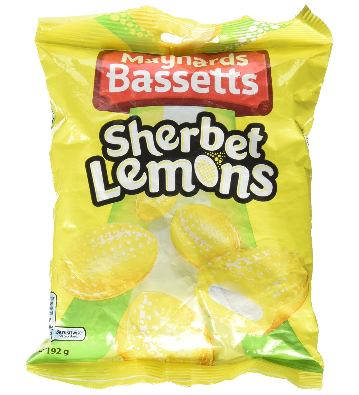 Bassett's Sherbet Lemons 200g - Lemon Sweets