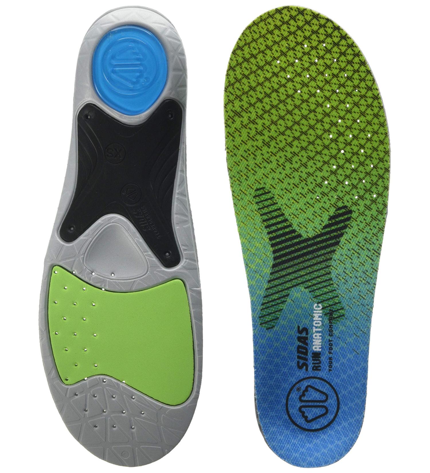 Sidas Run Anatomic Mixed Outsole Shoes (37-38) - Green | Comfort & Performance for Runners - International Shipping Available - Buy Online on GoSupps.com