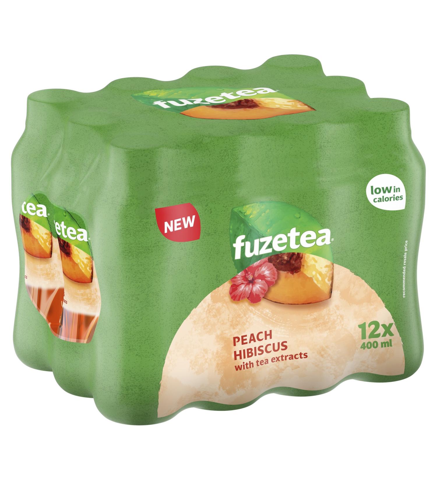 Fuze Tea Hibiscus p che 12 x 400 ml