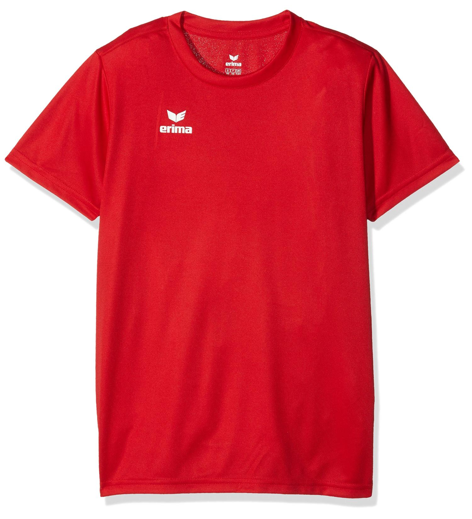 Erima Unisex Kids Functional Promo T-Shirt 152 Red | Premium Quality & Fast International Shipping - Buy Online on GoSupps.com