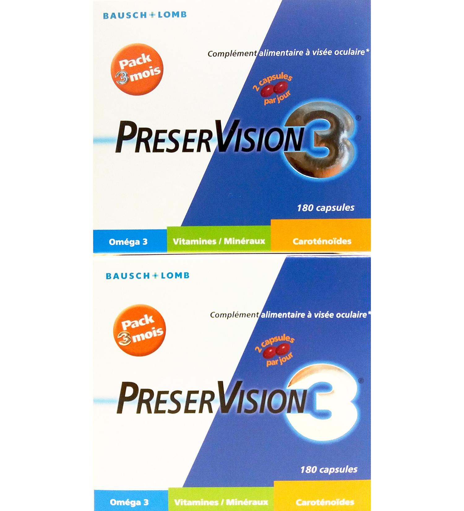 Preservation 3 - 180 capsules - pack of 2 boxes