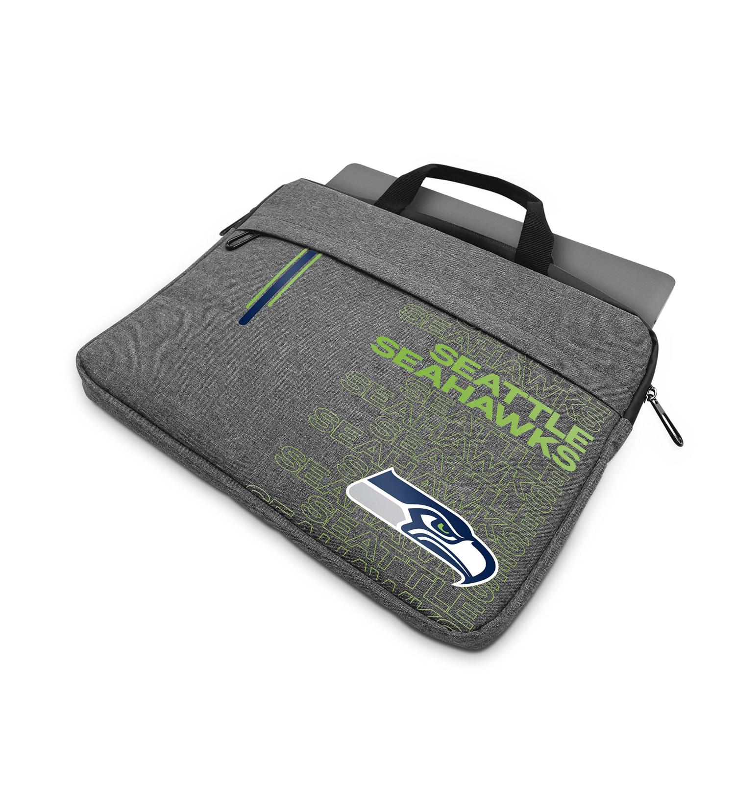 Soar NFL Laptop Sleeve in Charcoal Grey - Officially Licensed NFL Merchandise - Buy Online on GoSupps.com
