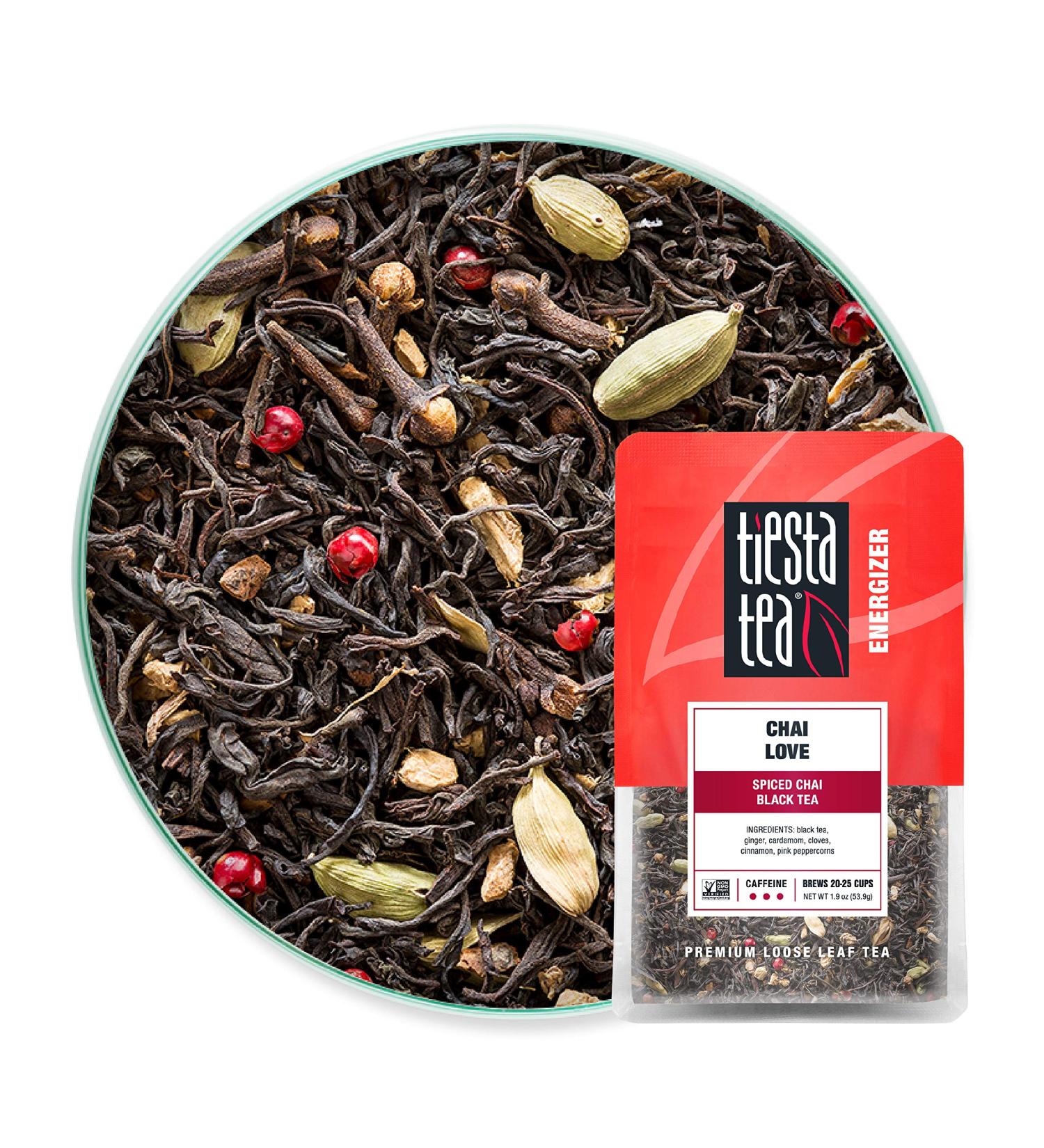 Tiesta Tea Chai Love - Premium Loose Leaf Tea 1.9 oz | Best Chai Flavor - Buy Online on GoSupps.com