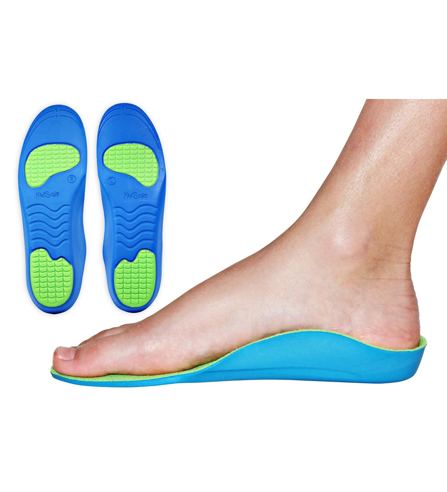 KidSole Neon Fix Orthotic Insole (24 CM) - Premium Grade, Kids Size 4-6 - Buy Online on GoSupps.com