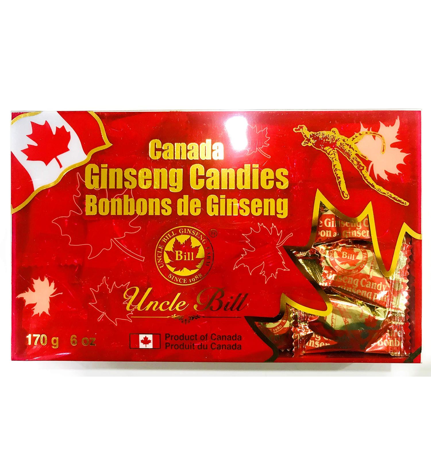 Canada Ginseng Candies - 2 box x 6 oz