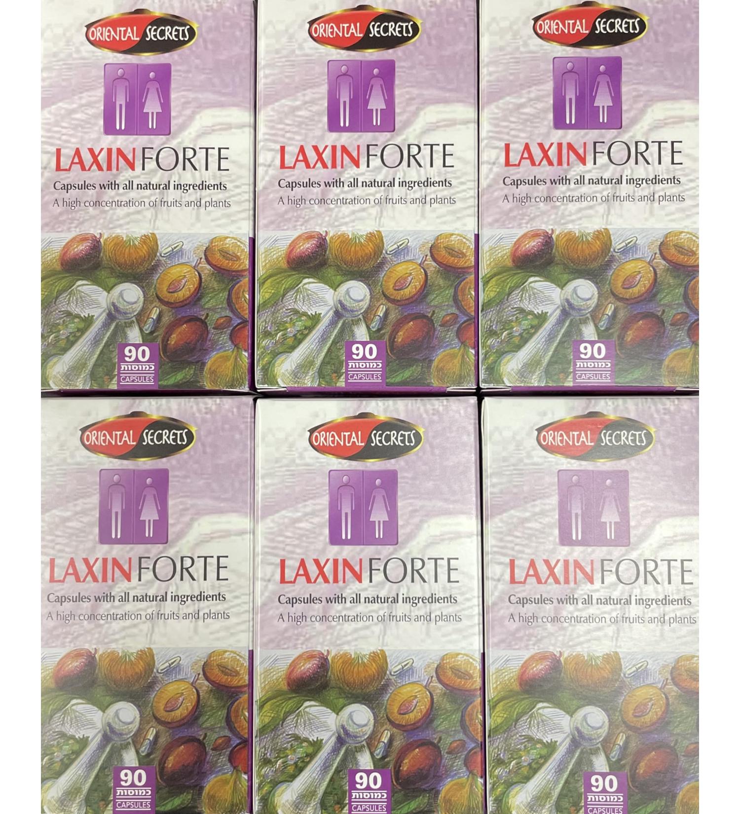 Laxin Forte Capsules - 6 Pack - 540 Count
