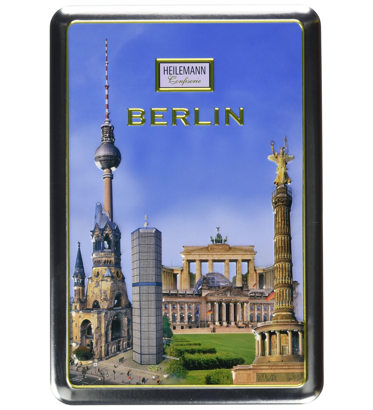 Buy Heilemann Praline Can Berlin 130g - Gourmet Chocolate Treats for International Shipping - Buy Online on GoSupps.com