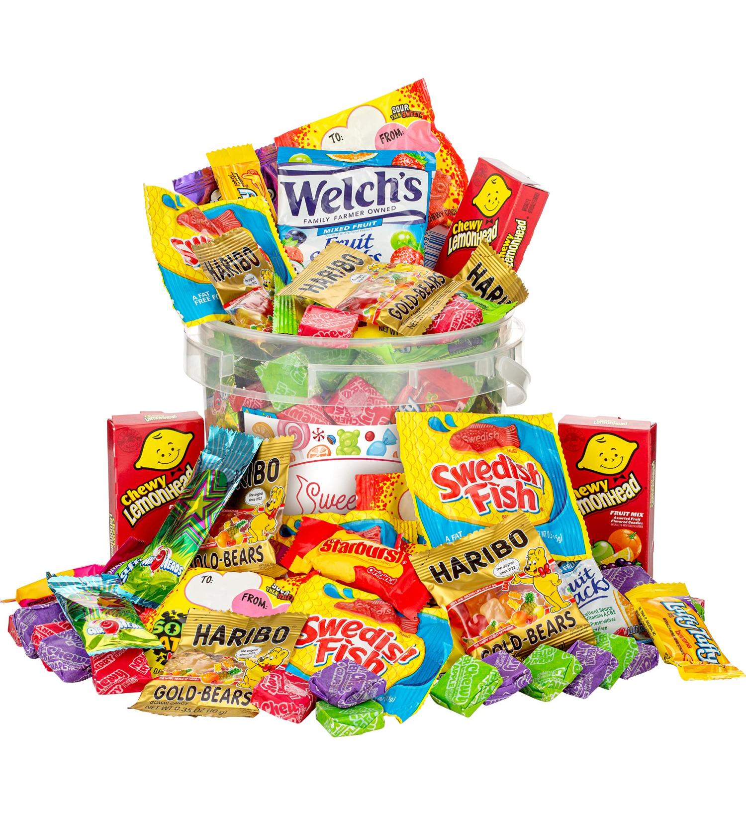 Candy Variety Pack - Assorted Bulk Candy Care Package for Movie Night, Office, Birthdays - 2 LBS Gift Box for Kids, College Students & Adults - Buy Online on GoSupps.com
