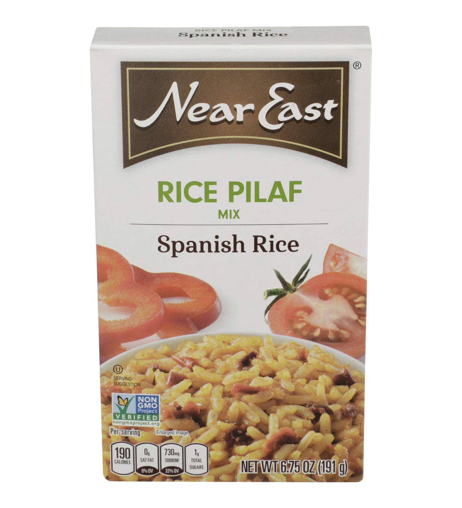Near East Spanish Rice Mix - 6.75 oz Boxes (Case of 12) - Buy Online on GoSupps.com