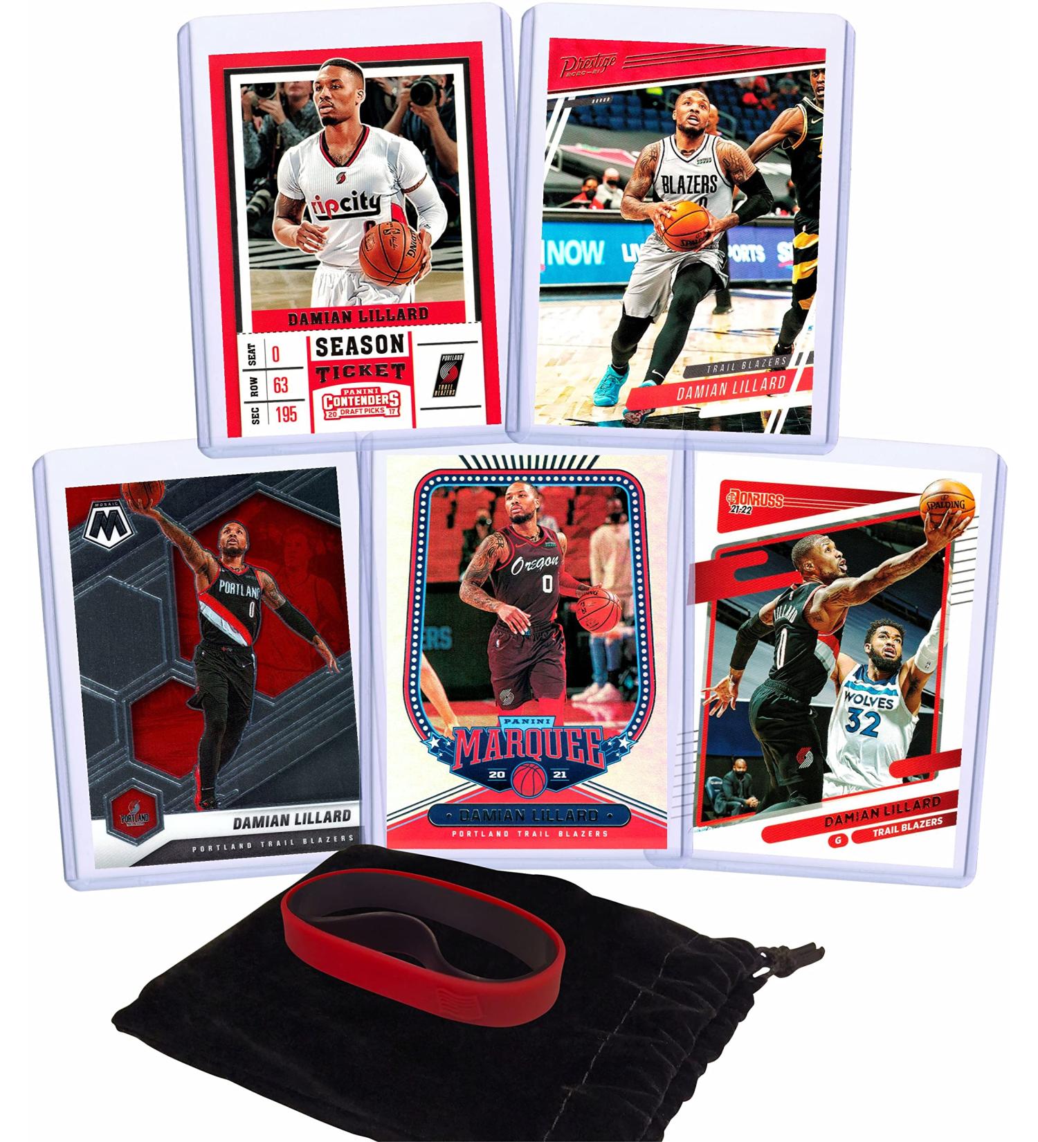 Damian Lillard Basketball Cards Bundle - Portland Trailblazers Trading Cards - Buy Online on GoSupps.com