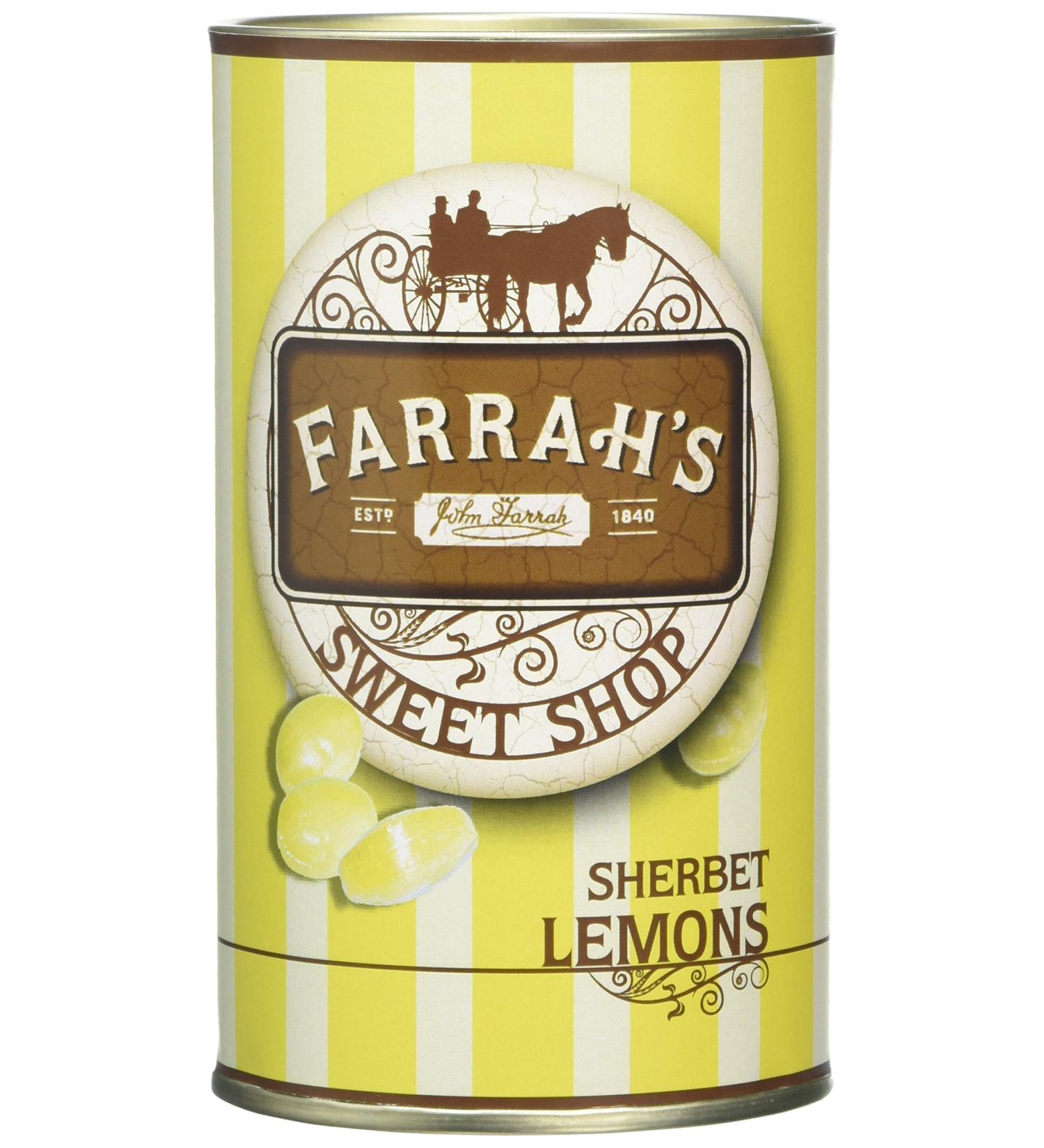Farrah's of Harrogate Sherbet Lemons 125g - Premium British Candy - Buy Online on GoSupps.com