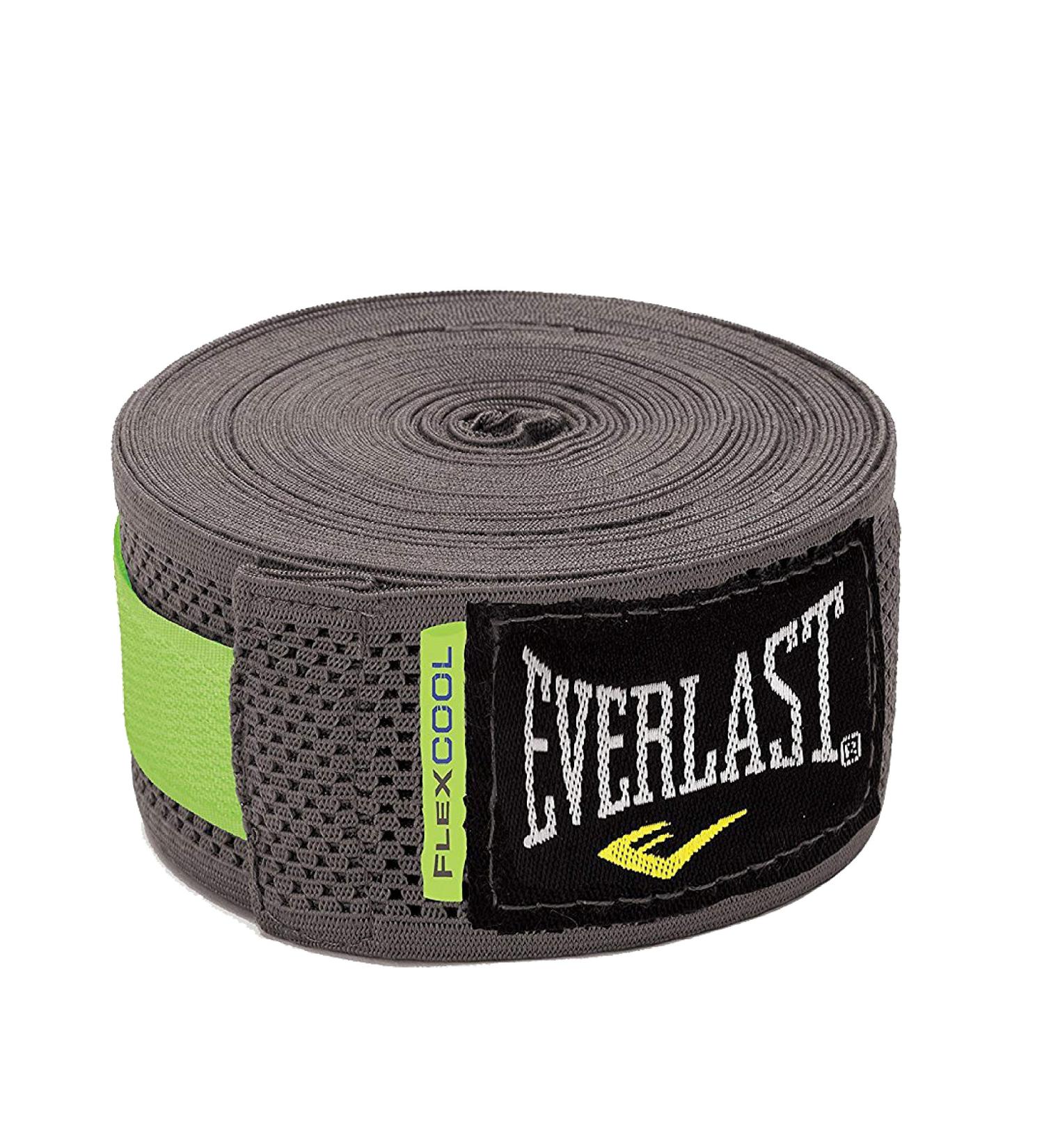 Everlast Flexcool Handwraps in Stylish Grey/Green - Shop Now! - Buy Online on GoSupps.com