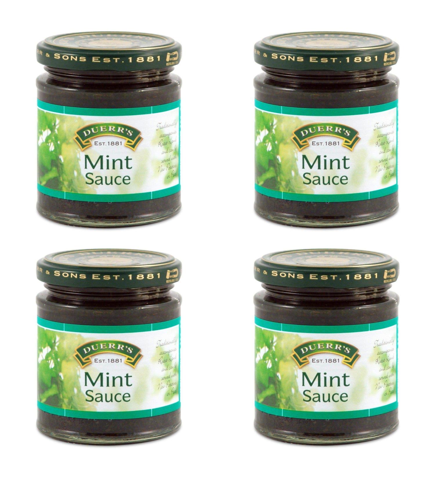 Duerr's Traditional English Mint Sauce 280 g 4 Pack .4 Pack