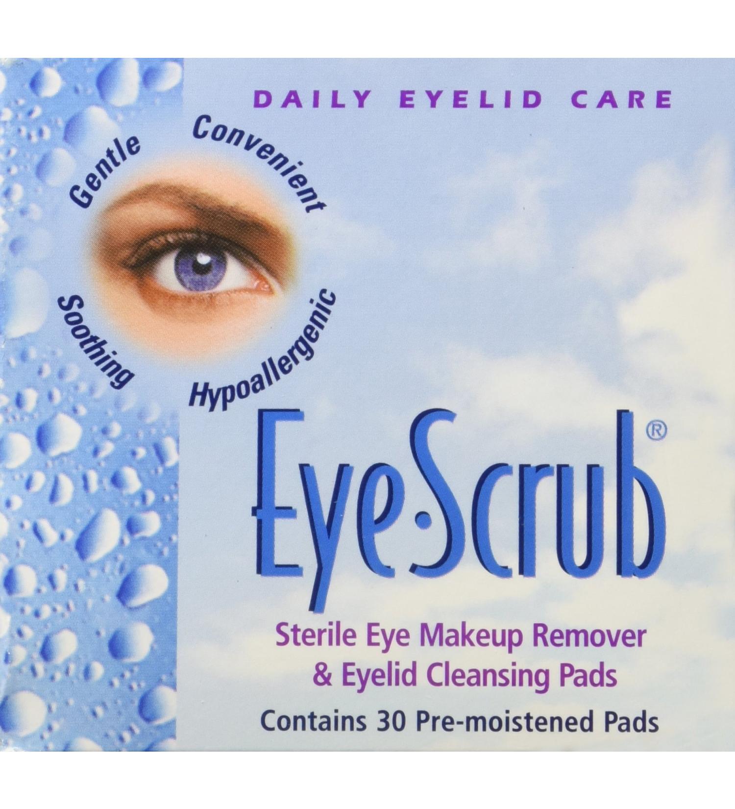 Novartis Eye-Scrub Pre-Moistened Pads - Gentle Eye Care Solution - Buy Online on GoSupps.com