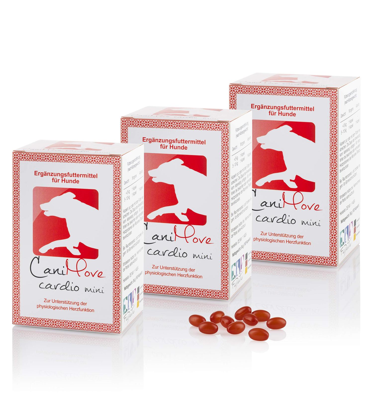 CaniMove 300 Capsules - Cardio Mini Supplement for Dogs | Supports Heart Function | Buy Online Internationally - Buy Online on GoSupps.com