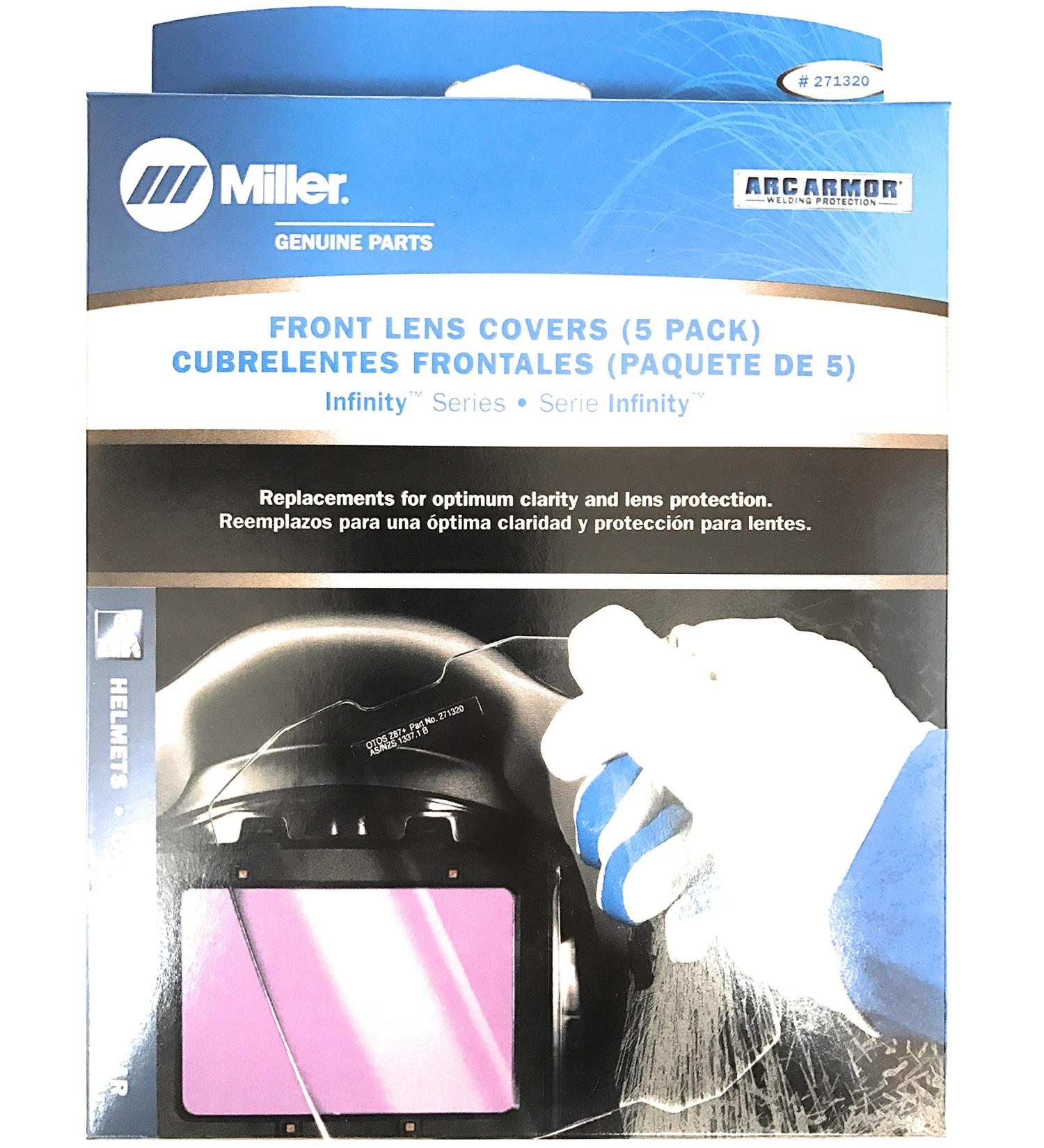 Miller Electric Front Lens Cover,Polycarbonate,PK5