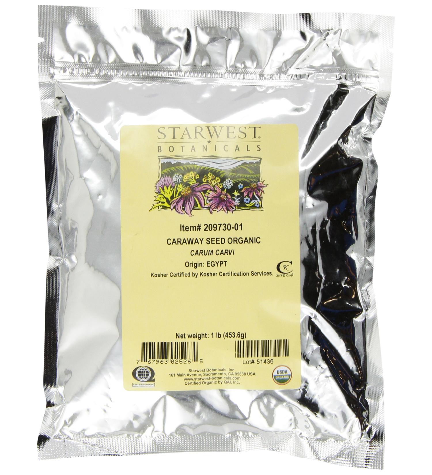 Organic Caraway Seed 1lb Bags - Pack of 3 | Starwest Botanicals - Buy Online on GoSupps.com