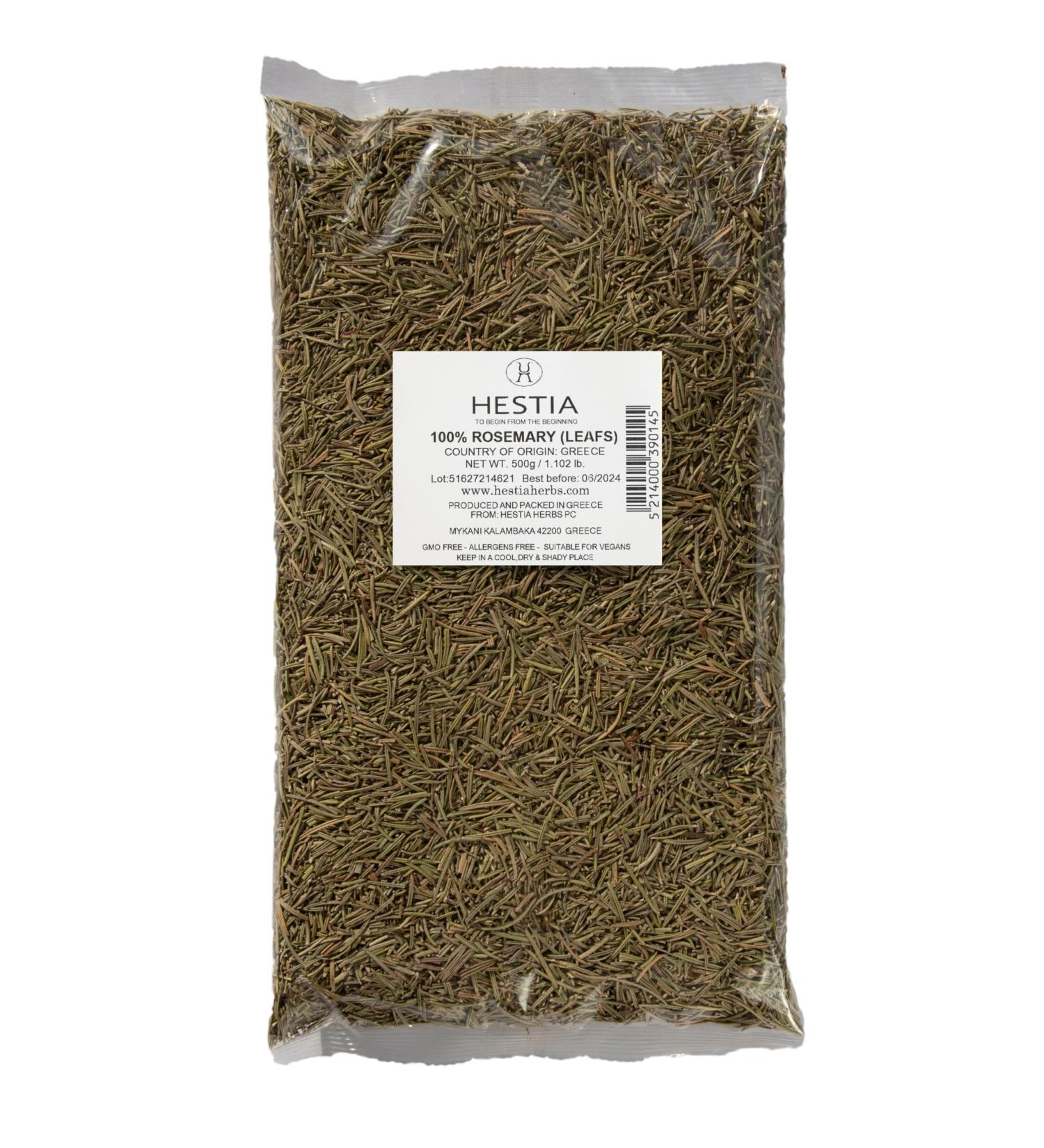Hestia Herbs Horeca Greek Rosemary 500g - Premium Quality Rosemary for Culinary Use - Buy Online on GoSupps.com