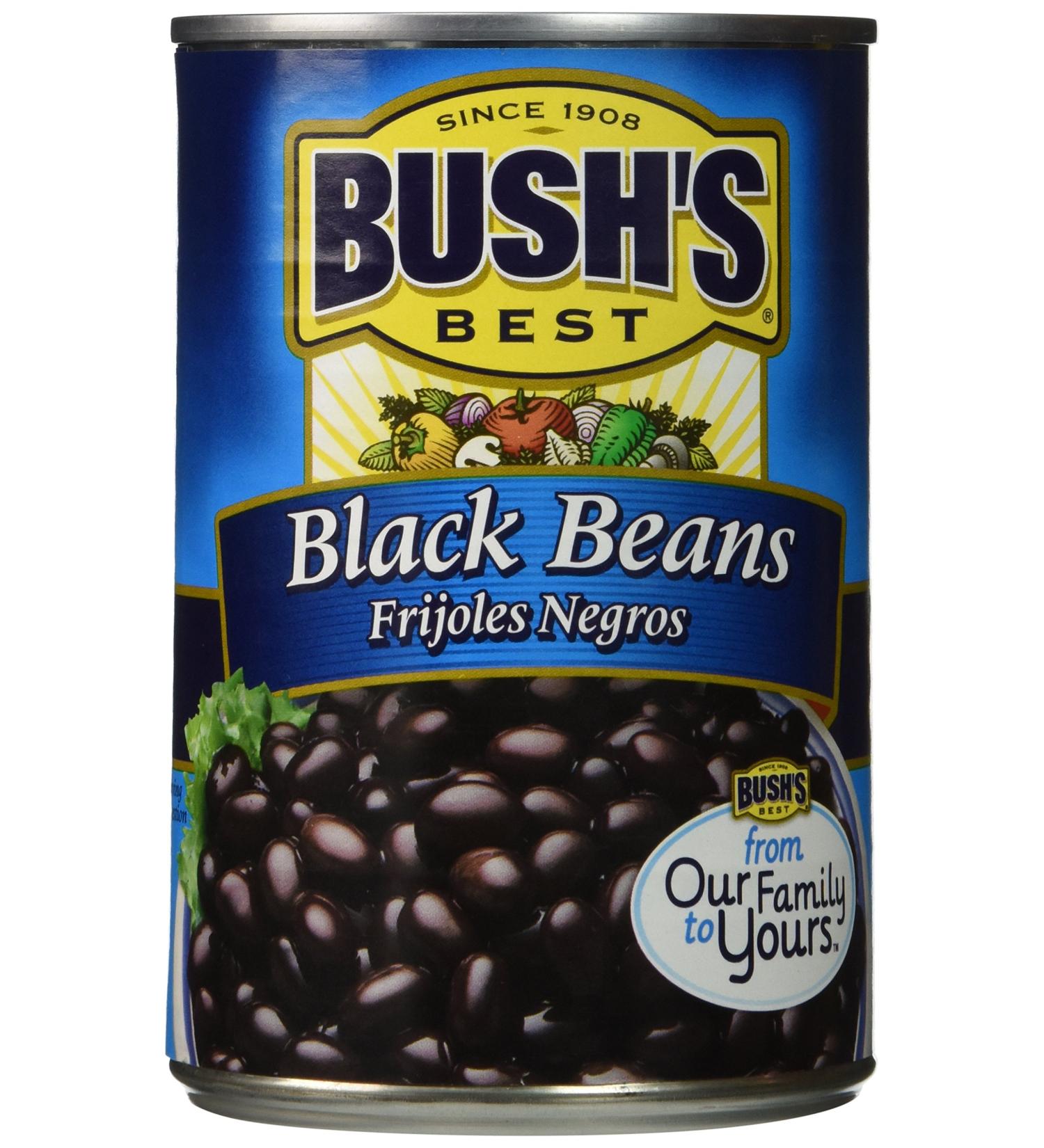 Bush's Best Black Beans 15oz (2 Pack) - Premium Quality Beans for Delicious Meals - Buy Online on GoSupps.com