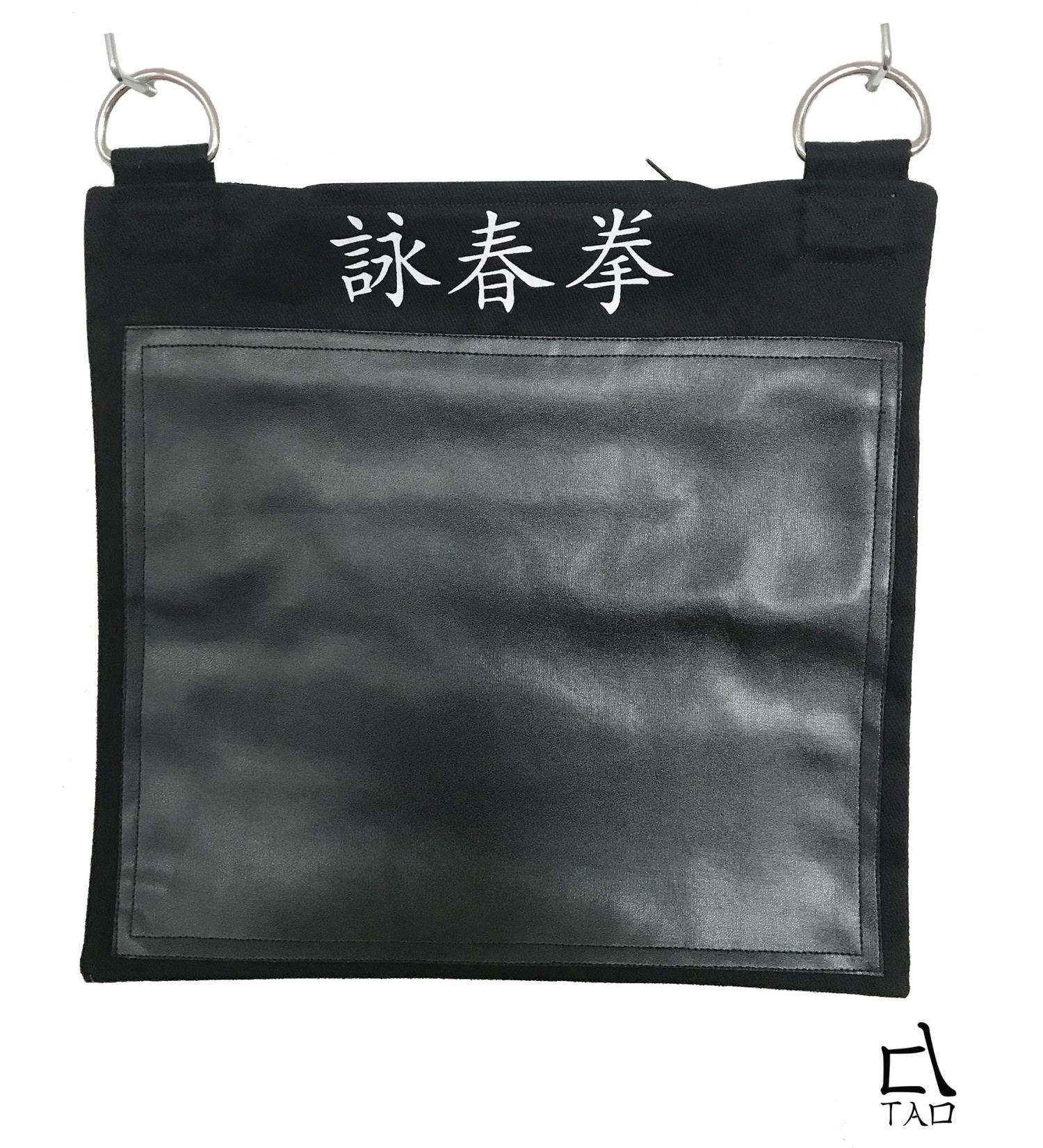 TAO Wing Chun Wall Bag Strike Target 1 Section Kung fu Canvas and PU Leather (unfilled) - Buy Online on GoSupps.com