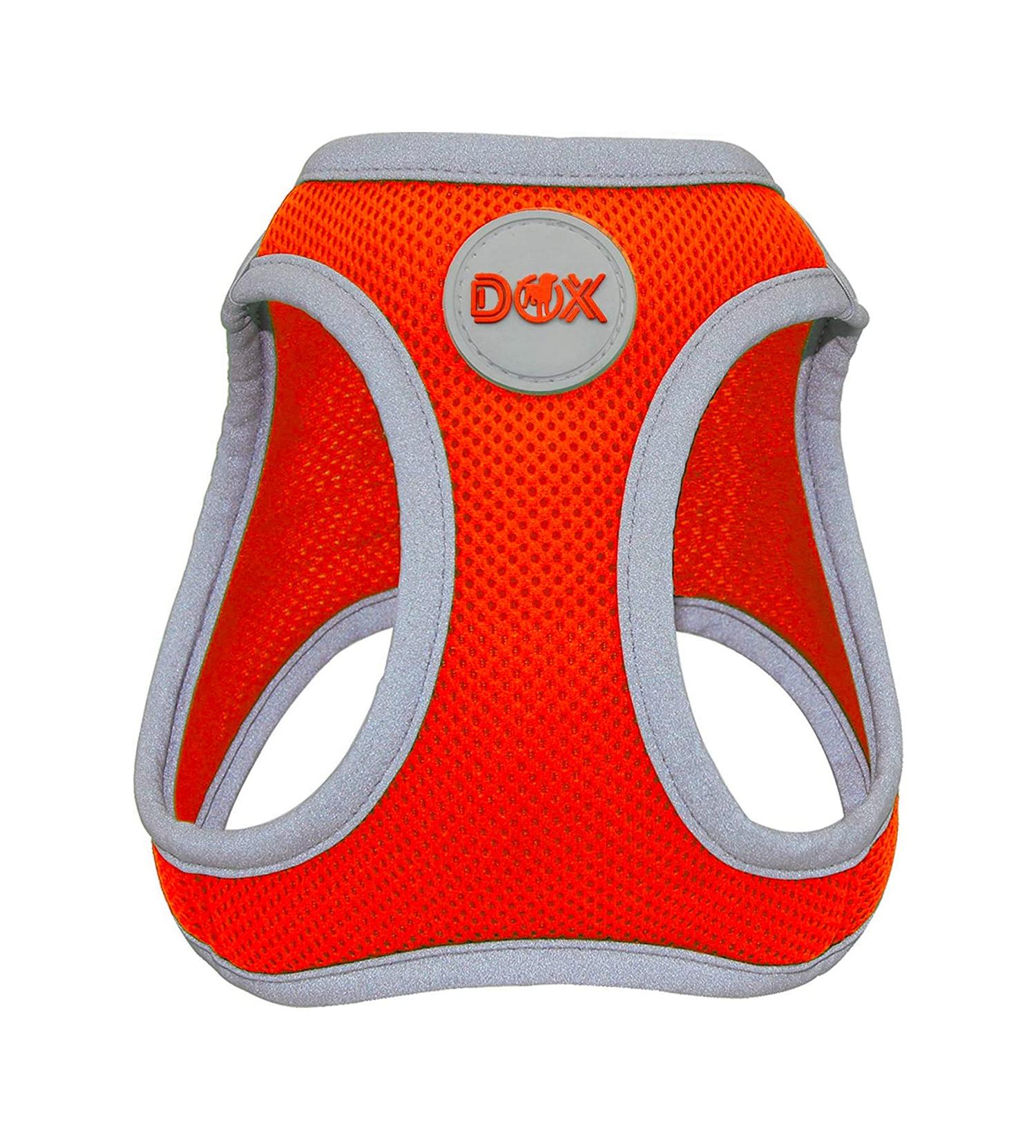 DDOXX Air Mesh Breast Harness - Reflective Step-In for Small to Medium Dogs | Multiple Colors | Fits Chest 38-43 cm - Buy Online on GoSupps.com