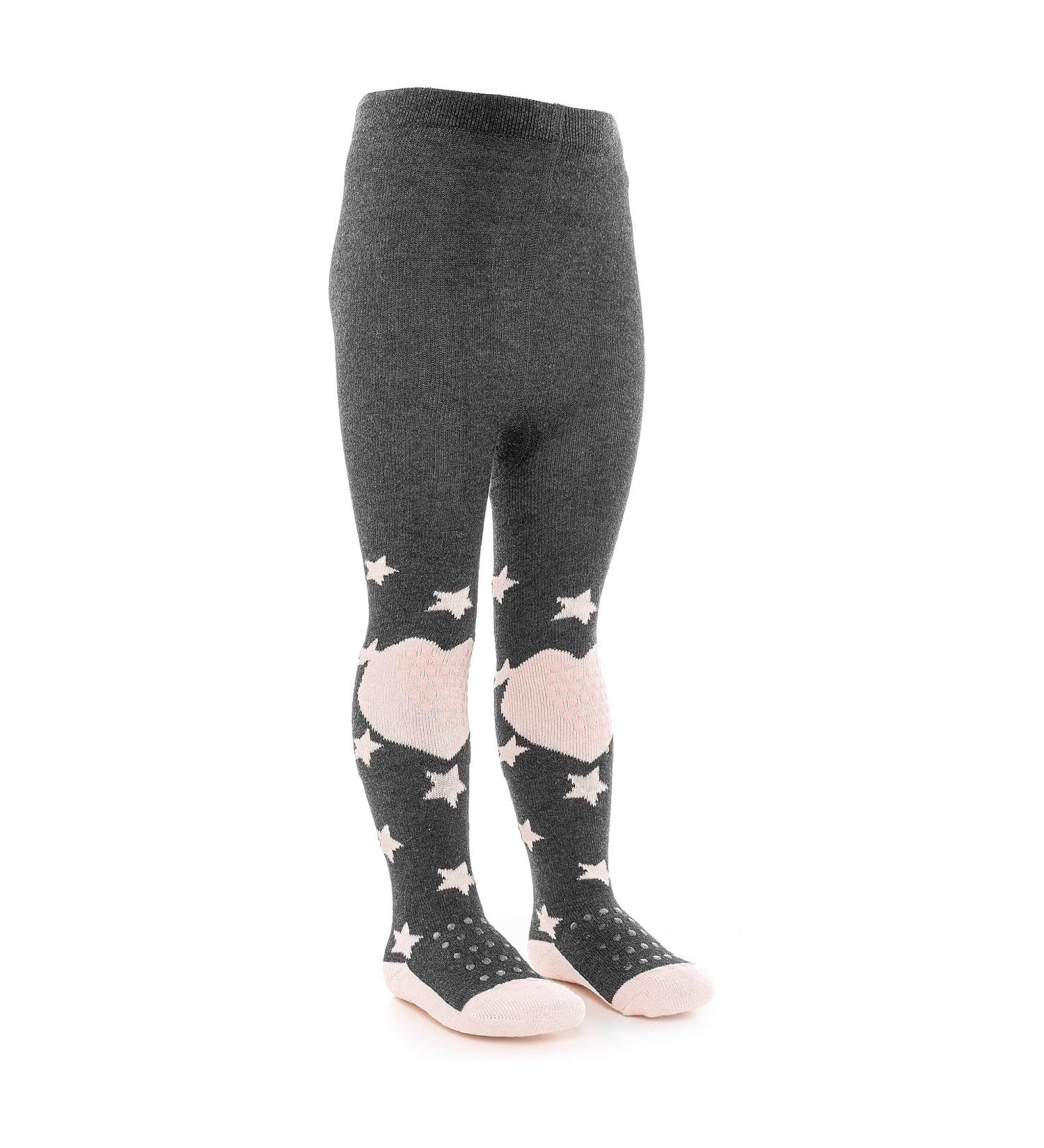 LaLoona Baby Crawling Tights with ABS Anti-Slip Sole and Knees - Stars Pink 86/92 (12-24 Months) - Buy Online on GoSupps.com