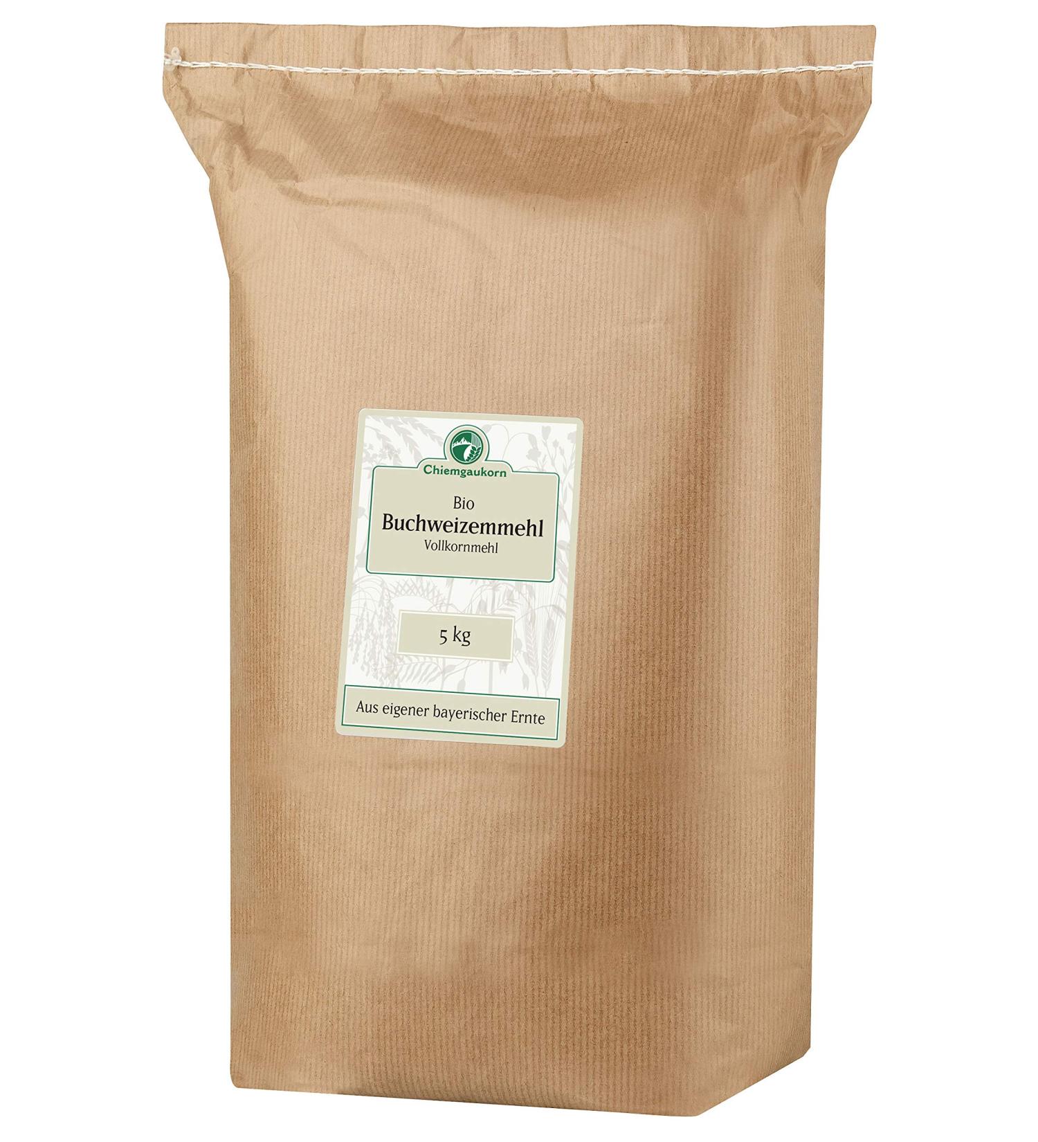 Chiemgaukorn organic buckwheat wholemeal flour 5 kg
