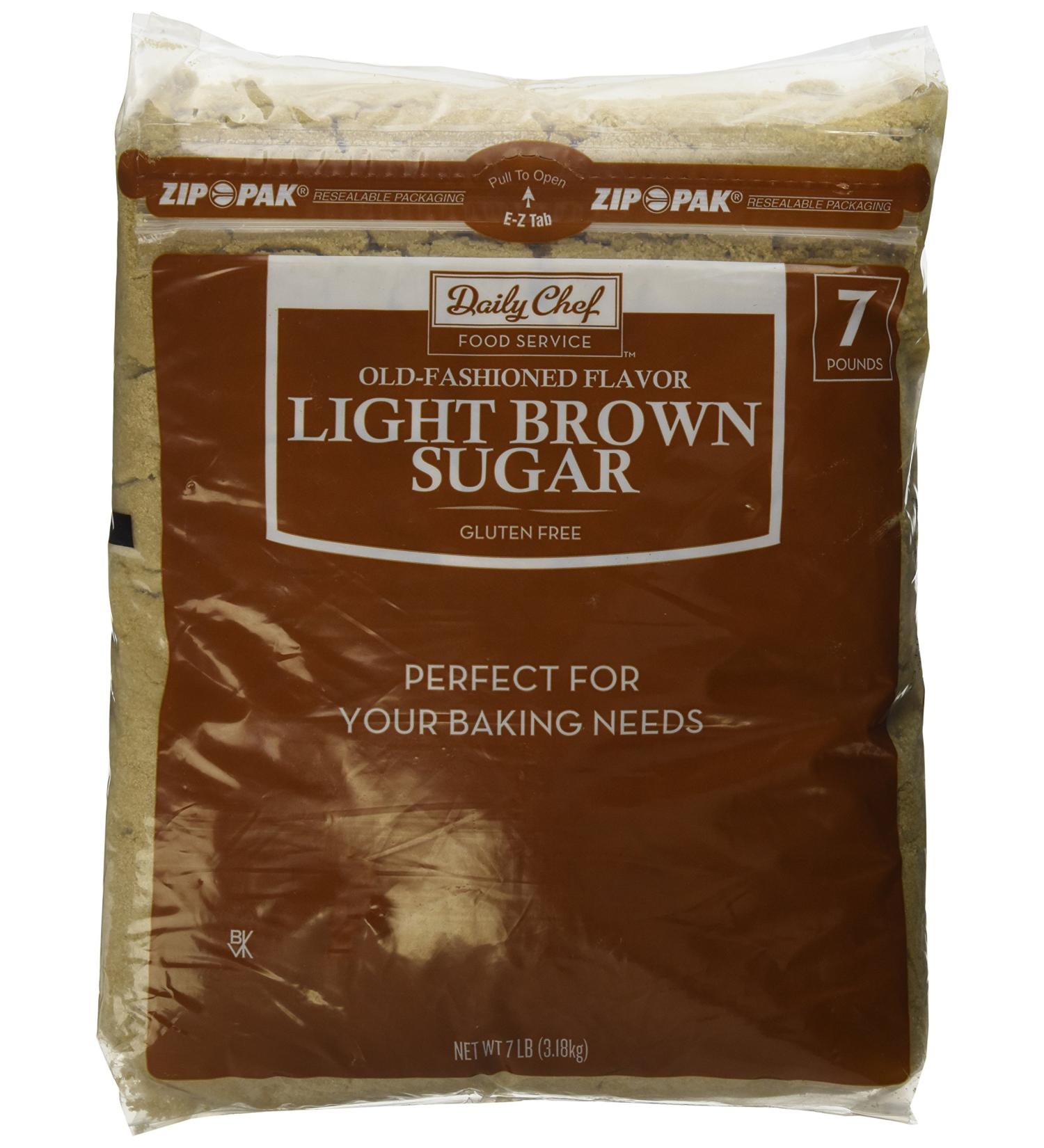 Bakers & Chefs Light Brown Sugar - 7 lb. bag - Buy Online on GoSupps.com