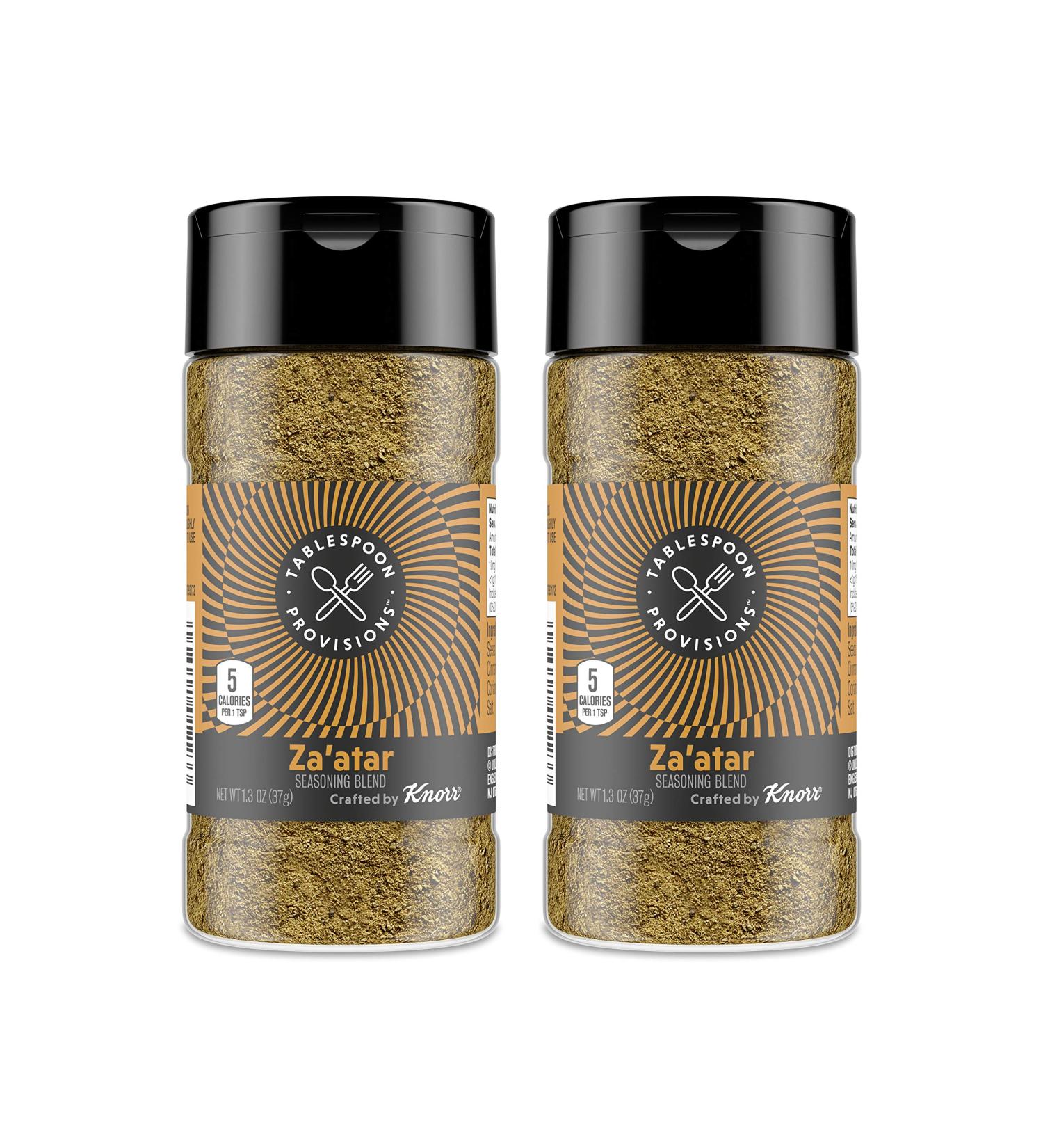 Tablespoon Provisions By Knorr Za'atar No Added Salt Seasoning No Artificial Preservatives  No Added MSG 2.6 oz (2 Count  1.3 oz each) 1.3 Ounce (Pack of 2) Za'atar - Buy Online on GoSupps.com