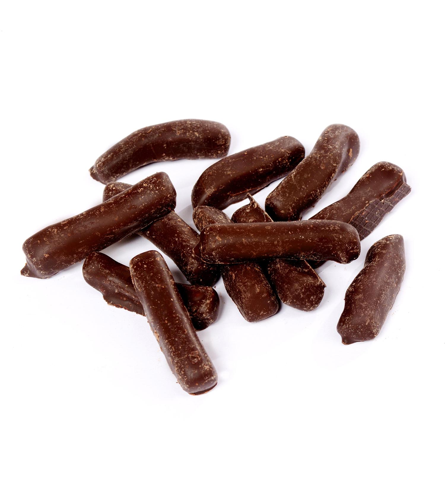 Ginger sticks covered with the finest dark chocolate (1000g) Ginger chocolate 1 kg (1 pack)