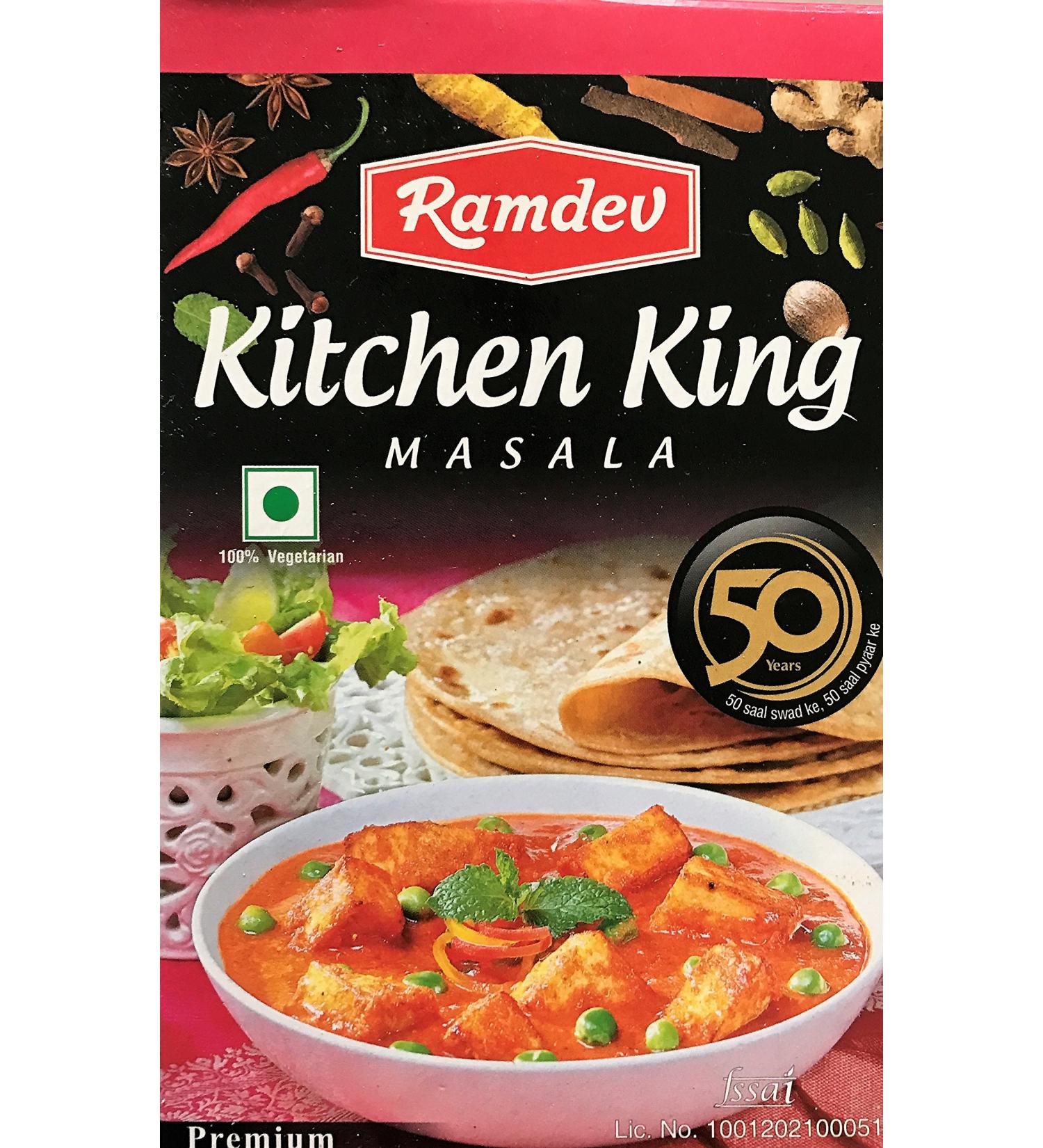 Ramdev Kitchen King Masala 6 x 100g