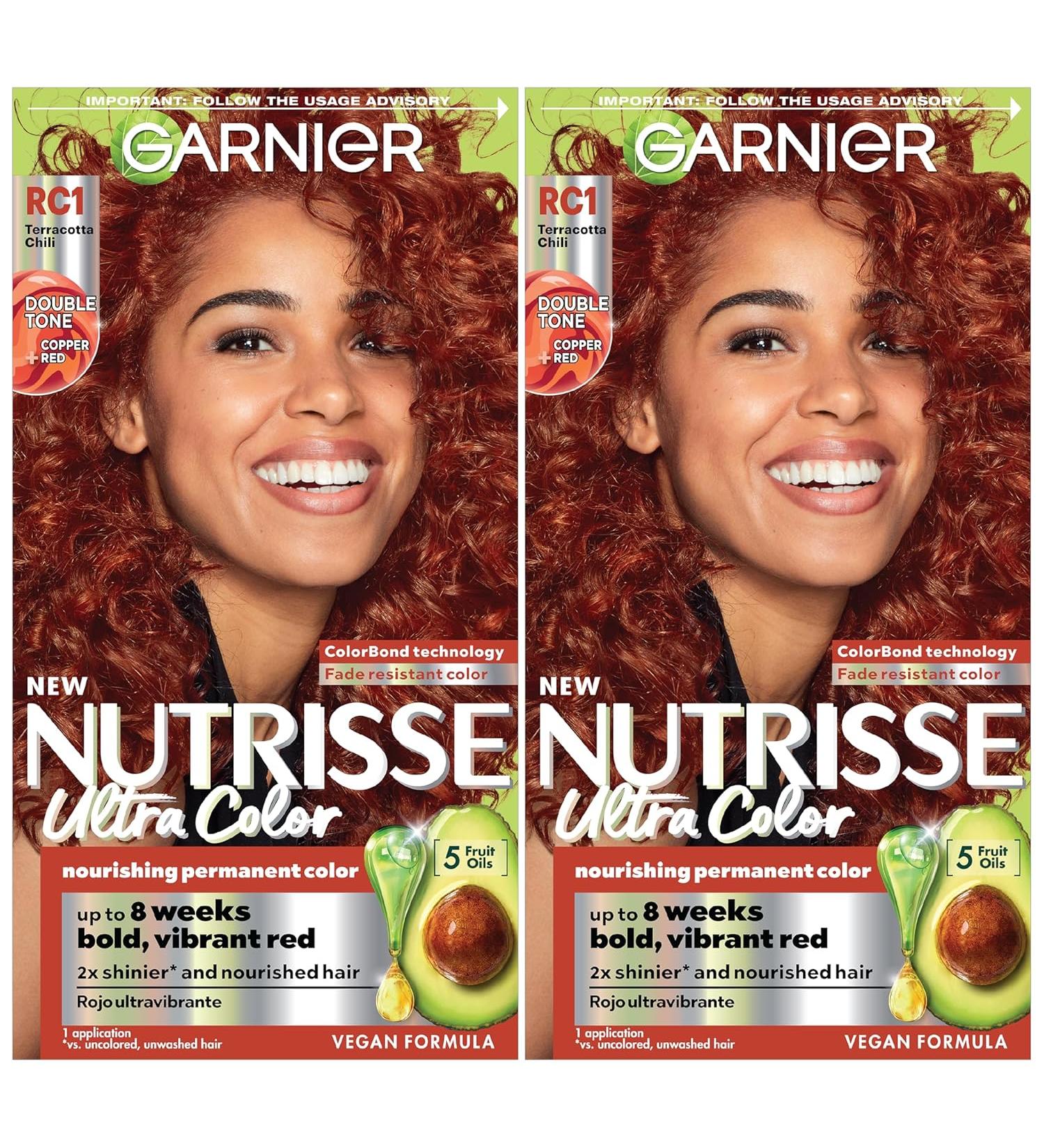 Nutrisse Ultra Color Nourishing Creme RC1 Copper Red Hair Dye - 2 Count Pack - Buy Online on GoSupps.com