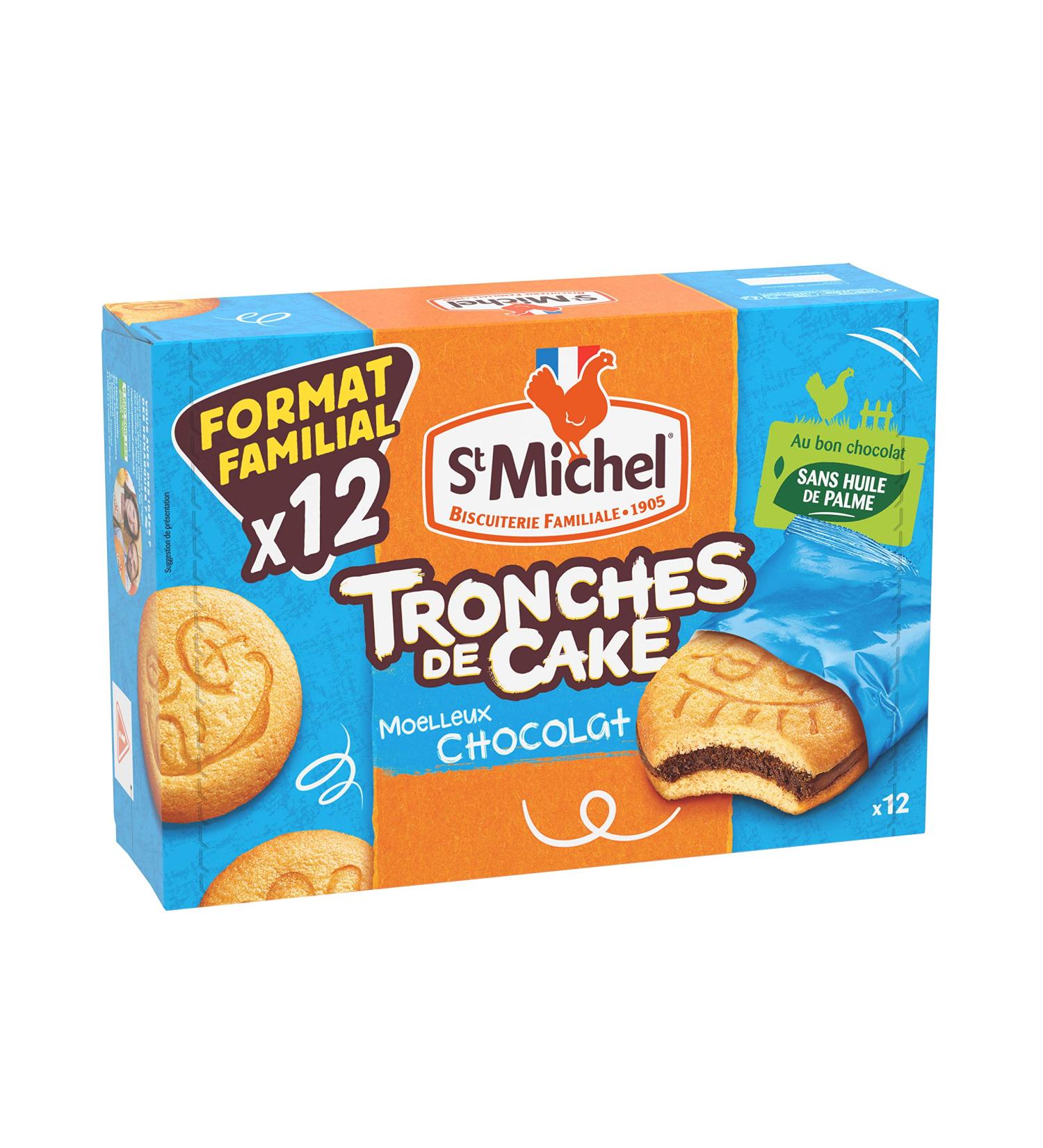 ST MICHEL Cake Slices Maxi Format 1.75 kg - Pack of 5 - Buy Online on GoSupps.com