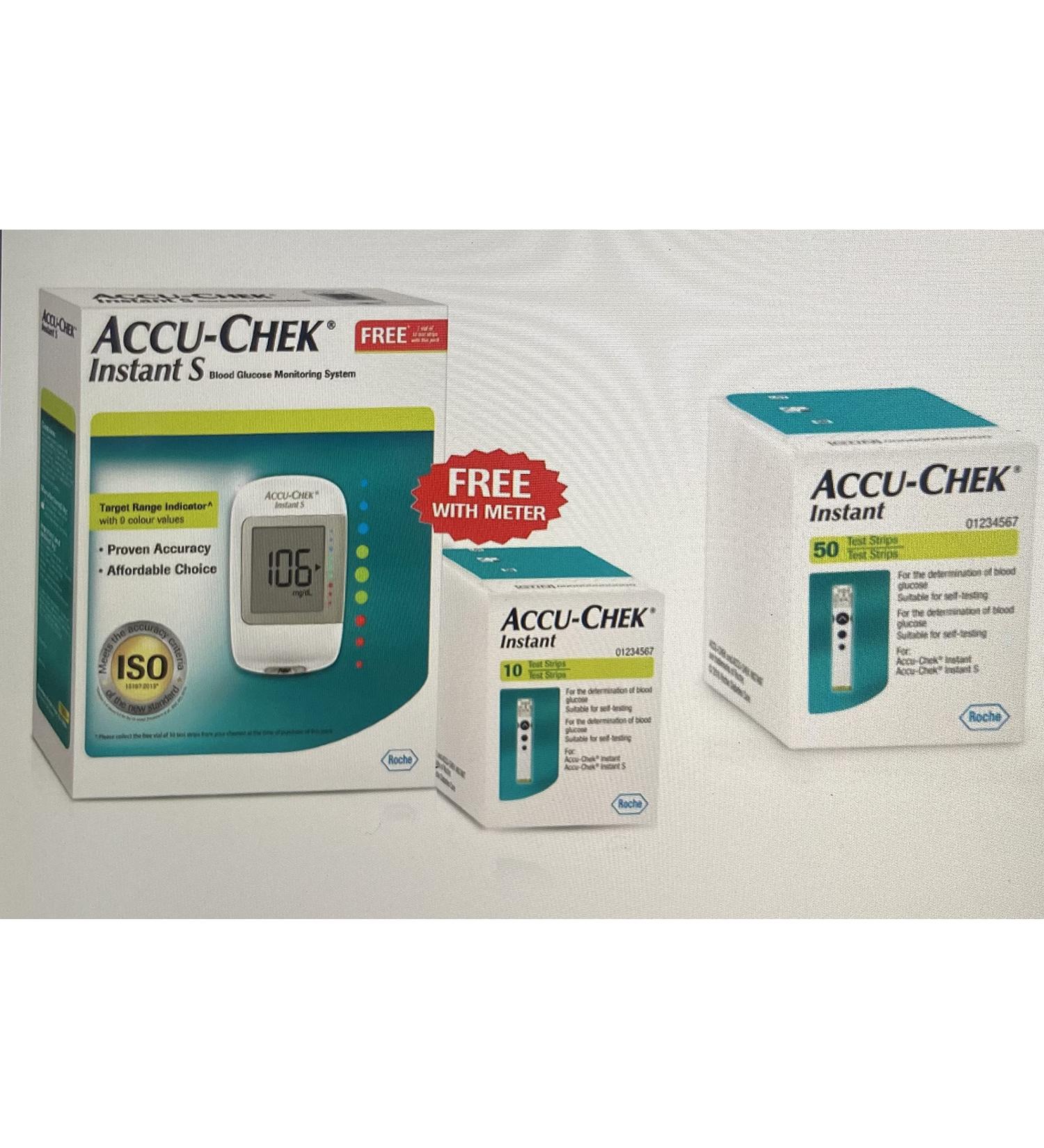 Instant S Meter with 10+50 60 Test Strips (Newly Launched)