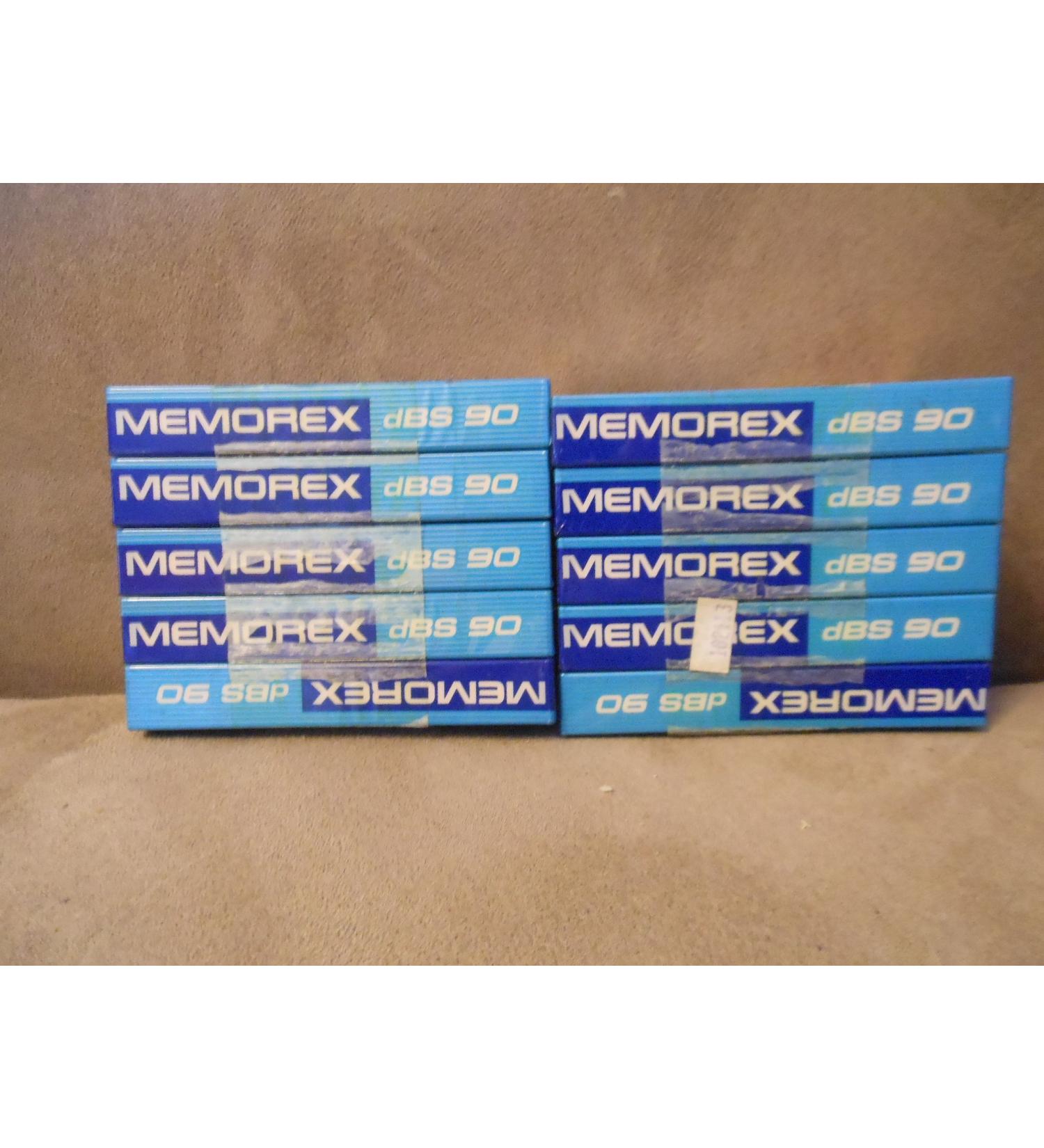 Memorex 90-Minute DBS Audio Tape (10-Pack) (Discontinued by Manufacturer)