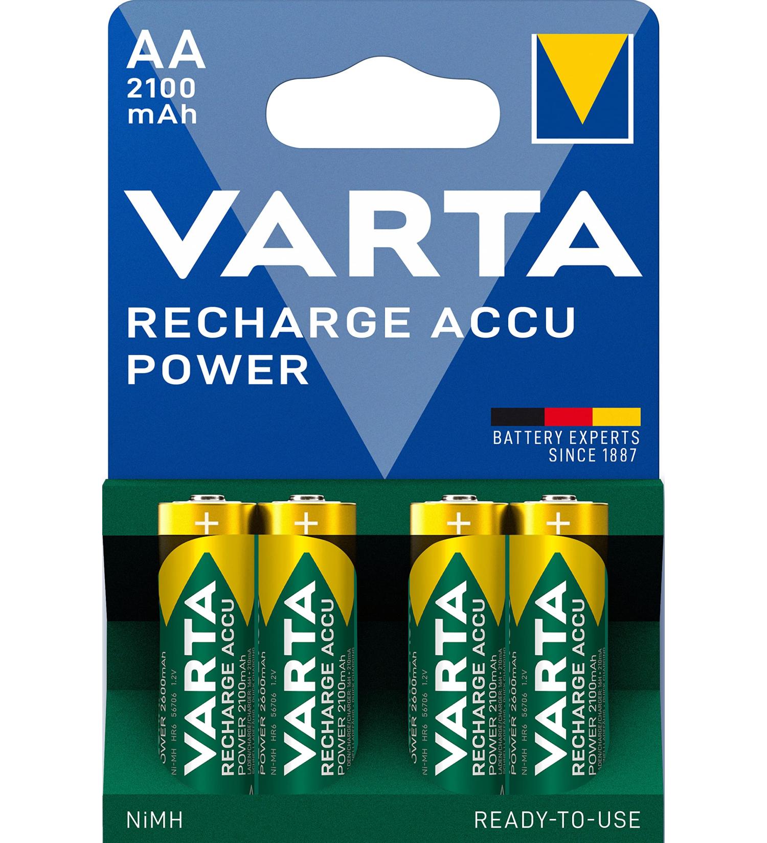 Varta 1x4 LL Accu AA NiMH 2100 mAh 56706101404