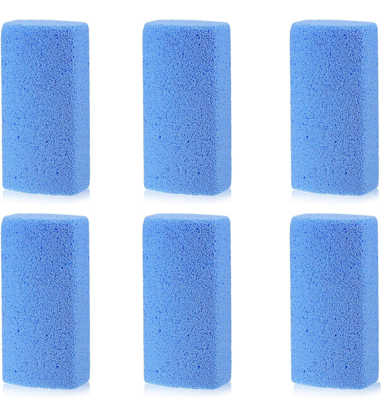 Mudder 6-Piece Pet Hair Remover Set | Pumice Stone Tool for Laundry & Furniture | Reusable & Easy to Clean | Blue | 4 Inch - Buy Online on GoSupps.com