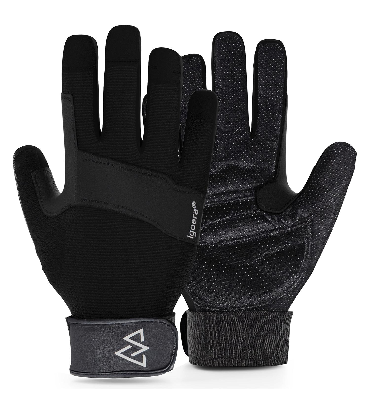 Igoera Climbing Gloves - Premium Grip & Protection for Climbing & Bouldering | Unisex XL - High Quality Robust Seams - Buy Online on GoSupps.com