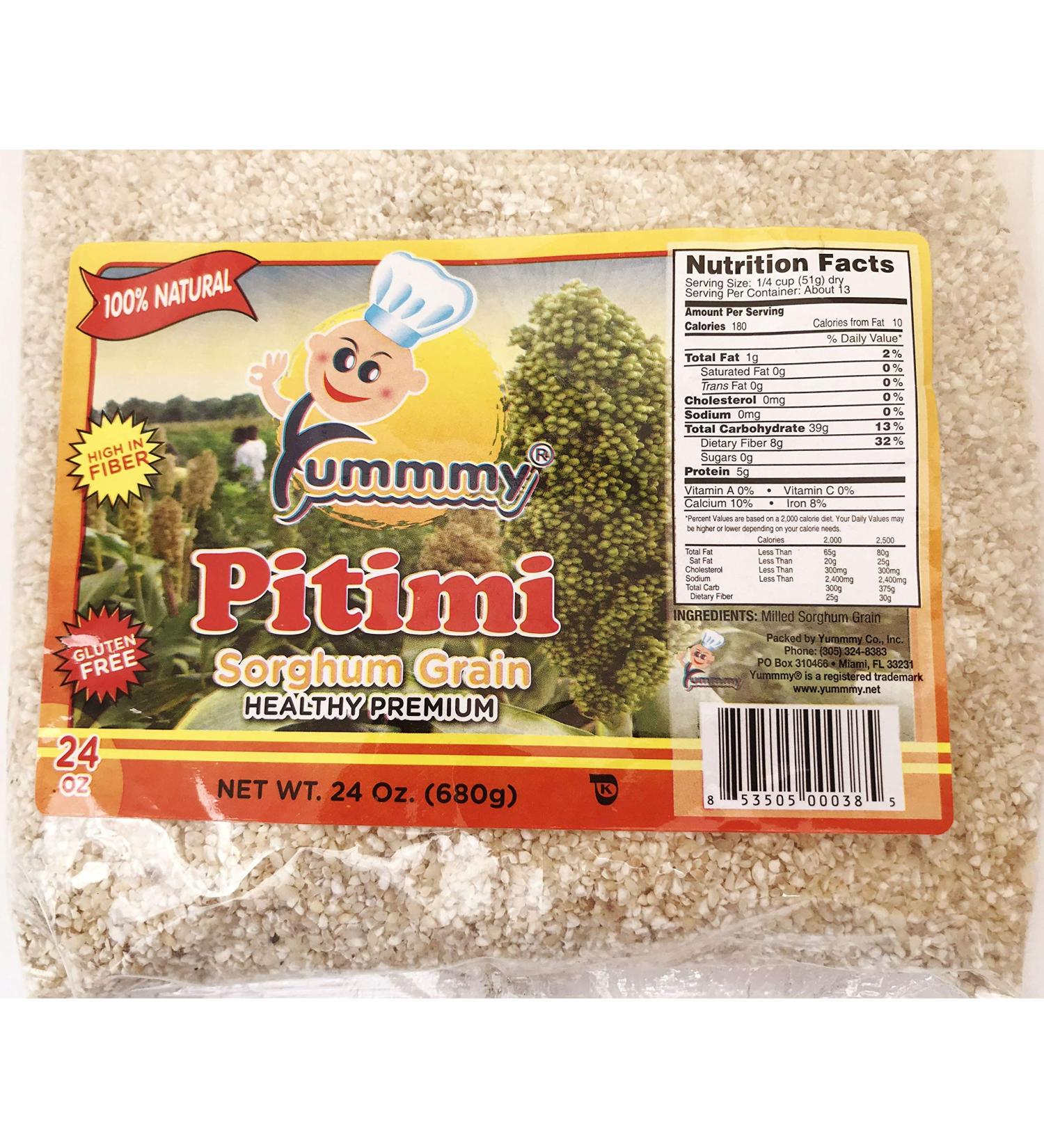 Yummmy Sorghum Millet Pitimi 24 oz - Gluten-Free Coarse Grain | Kosher Certified - Buy Online on GoSupps.com