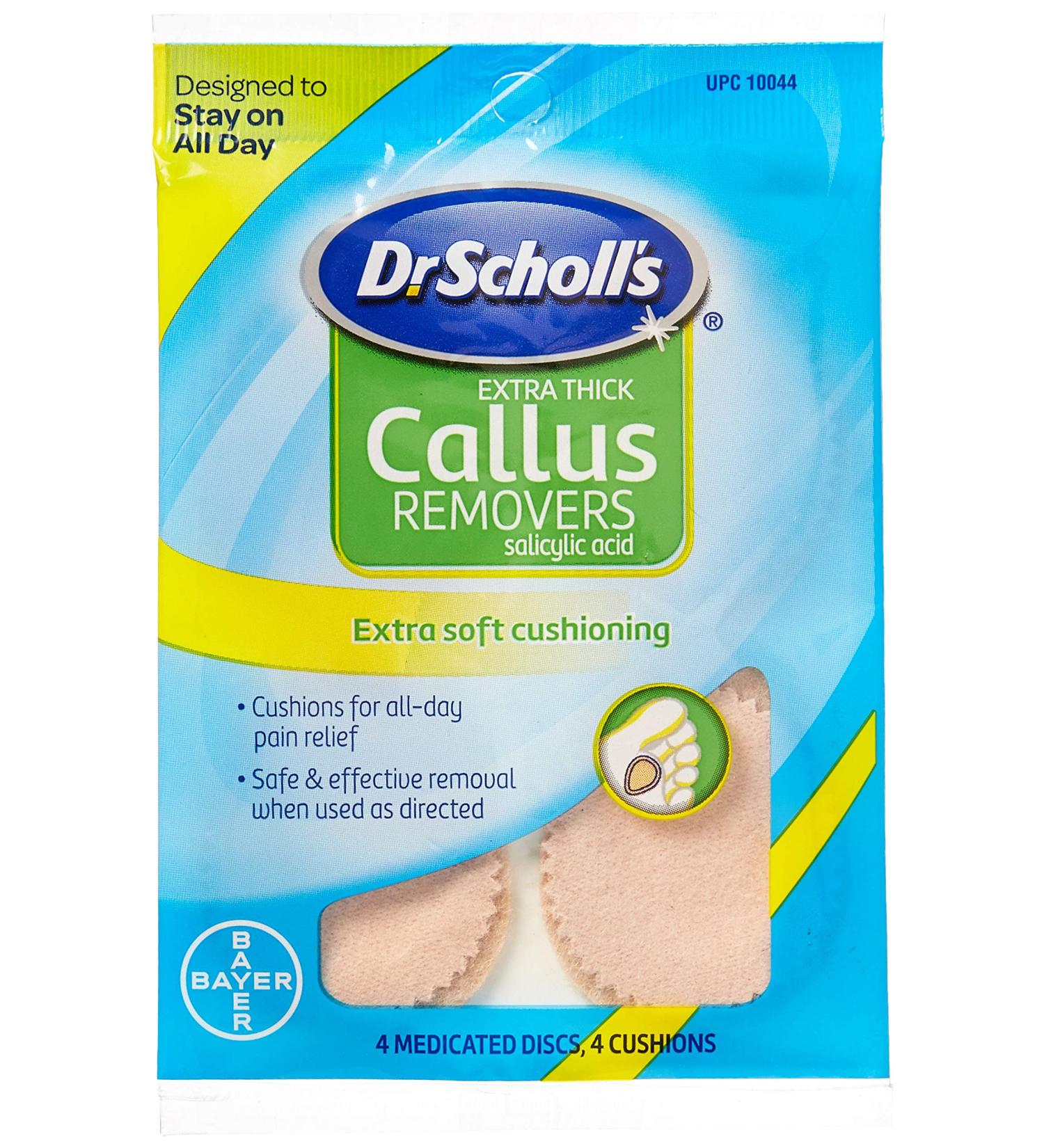 Dr. Scholl's Extra Thick Callus Removers - 4 Cushions - Buy Online on GoSupps.com
