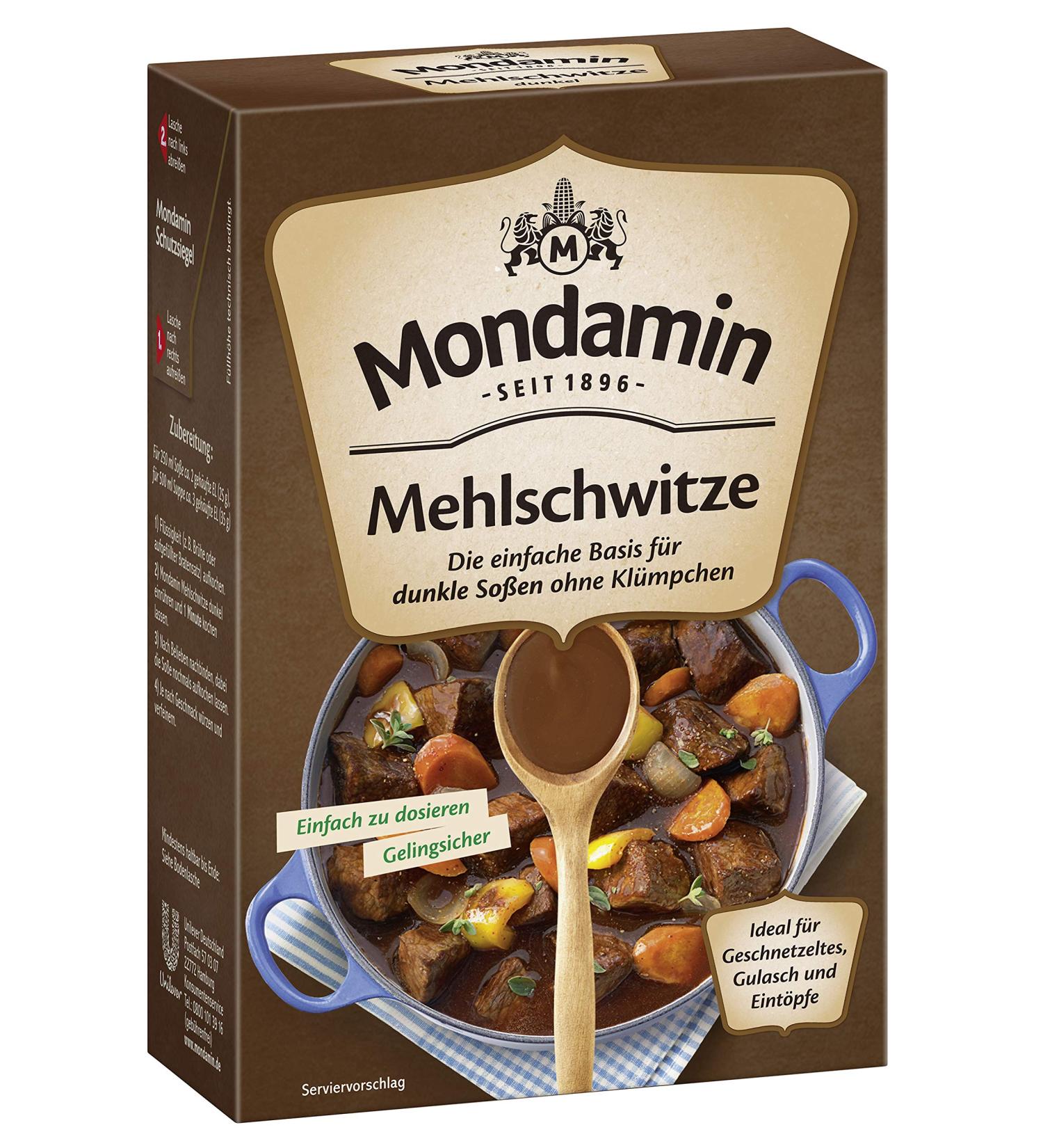 Buy Mondamin Classic Roux Dark (1 x 250 g) - Premium Cooking Thickener for International Shipping - Buy Online on GoSupps.com