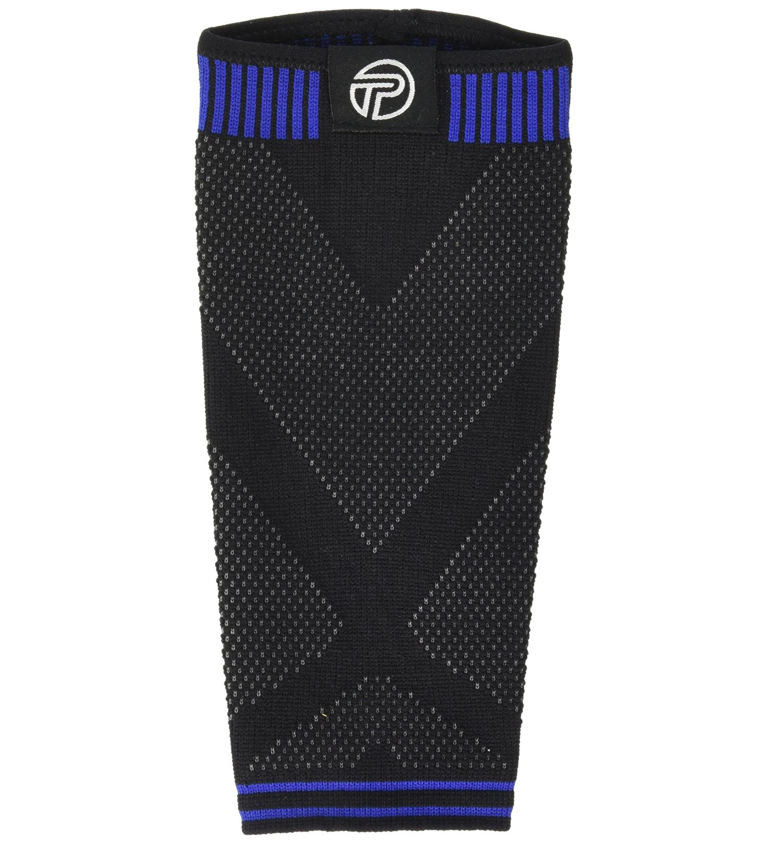 Buy Pro-Tec Athletics 3600 3D Flat Premium Calf Sleeve - Small Black/Blue | International Shipping Available - Buy Online on GoSupps.com