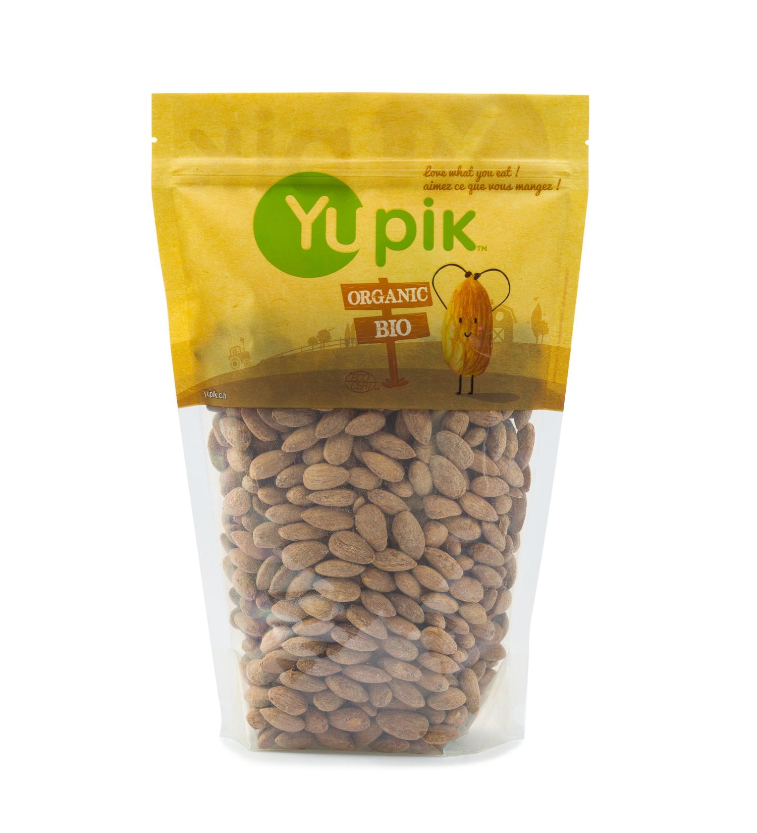 Yupik Organic Dry Roasted Almonds with Sea Salt 1 kg 6 Count Gluten-Free Kosher Non-GMO Vegan Salted Almonds Seasoned Nuts Lightly Roasted Oil-Free Source of Fiber Crunchy Savory Snacks 6 kg - Buy Online on GoSupps.com
